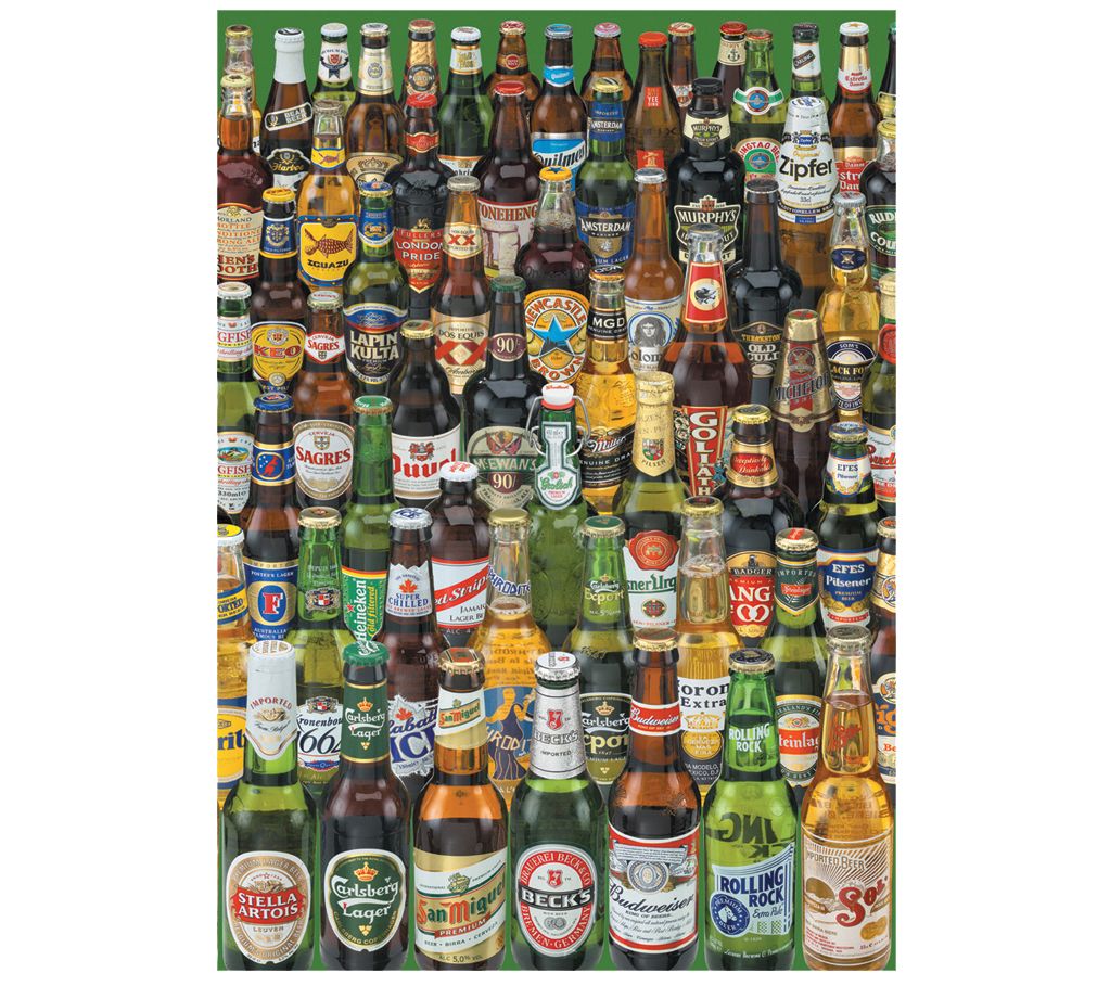 Educa 1,000-Piece Beers Jigsaw Puzzle