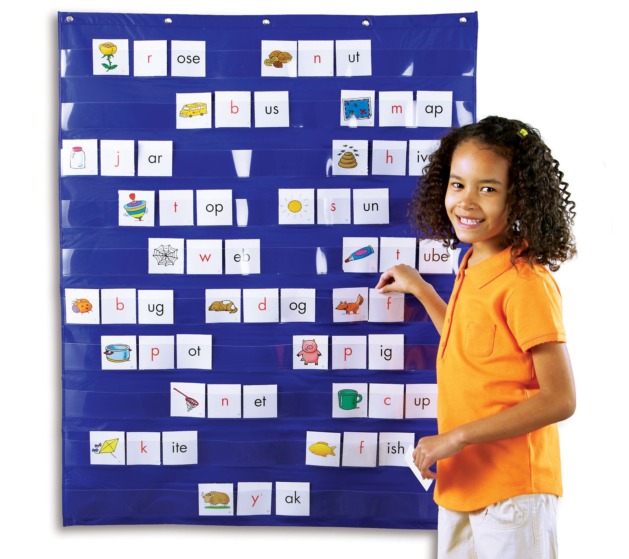 Learning Resources Standard Pocket Chart - QVC.com