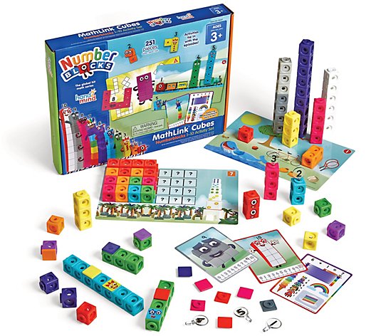 hand2mind Numberblocks 0-10 Activity Set with M athLink Cubes
