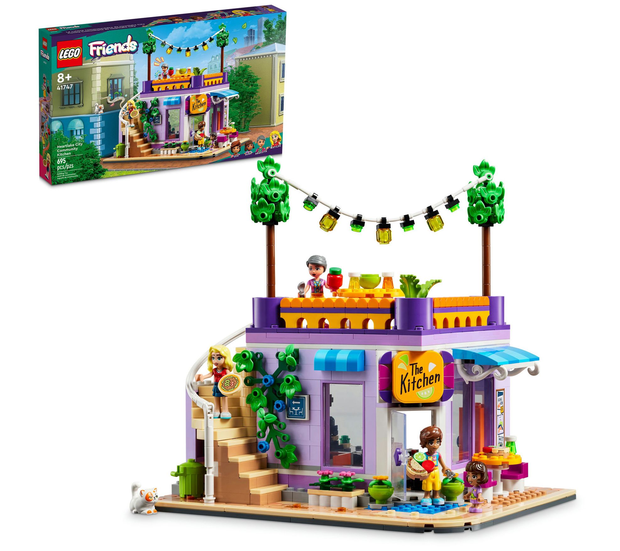 LEGO Friends Heartlake City Community Kitchen 41747 QVC