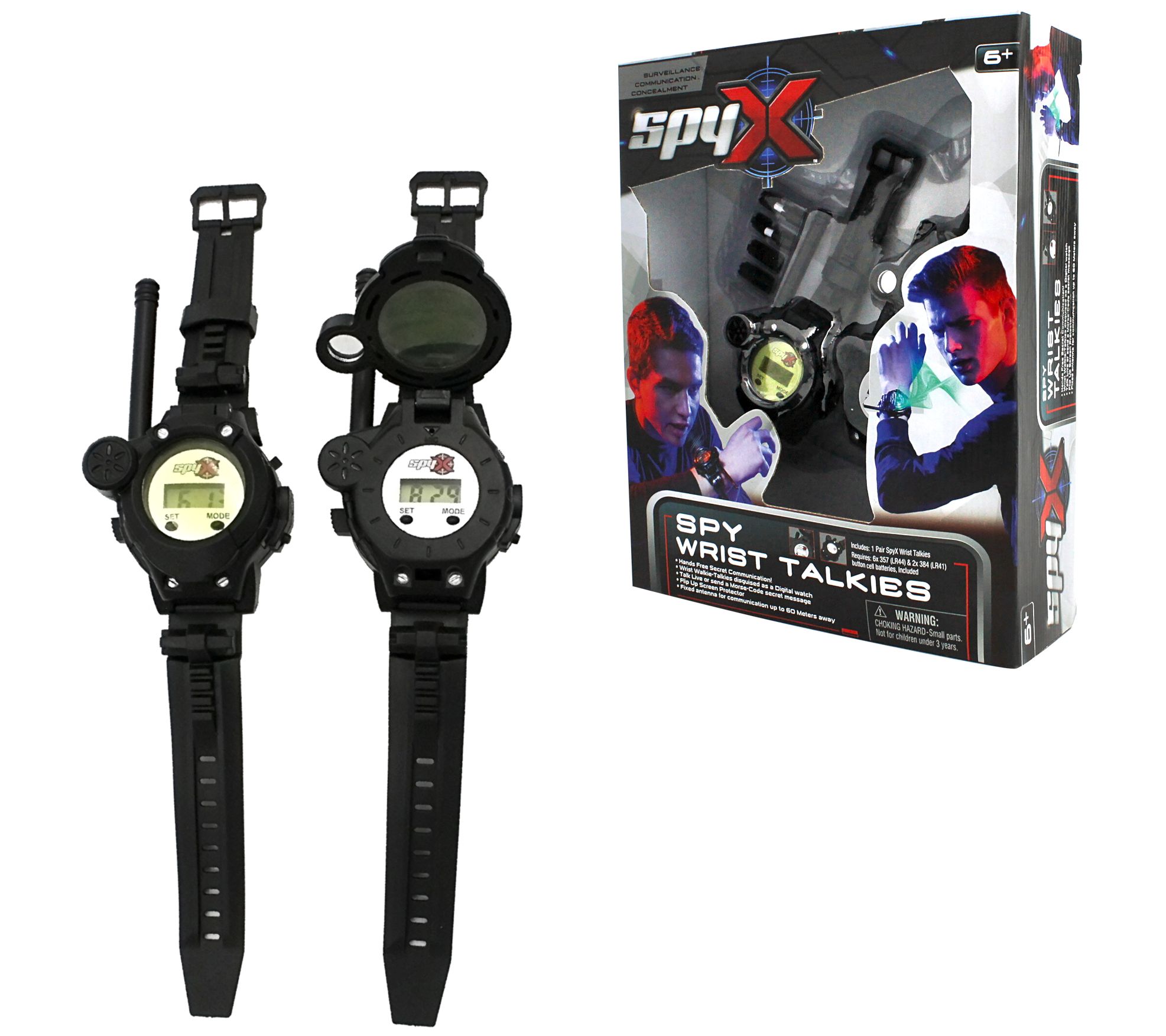 SpyX Spy Wrist Walkie Talkie Set