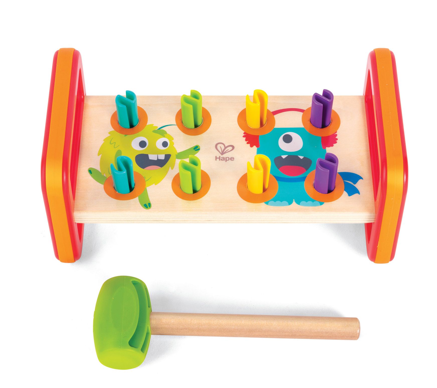 Hape: Monster: Match 'n' Smash Hammer Bench