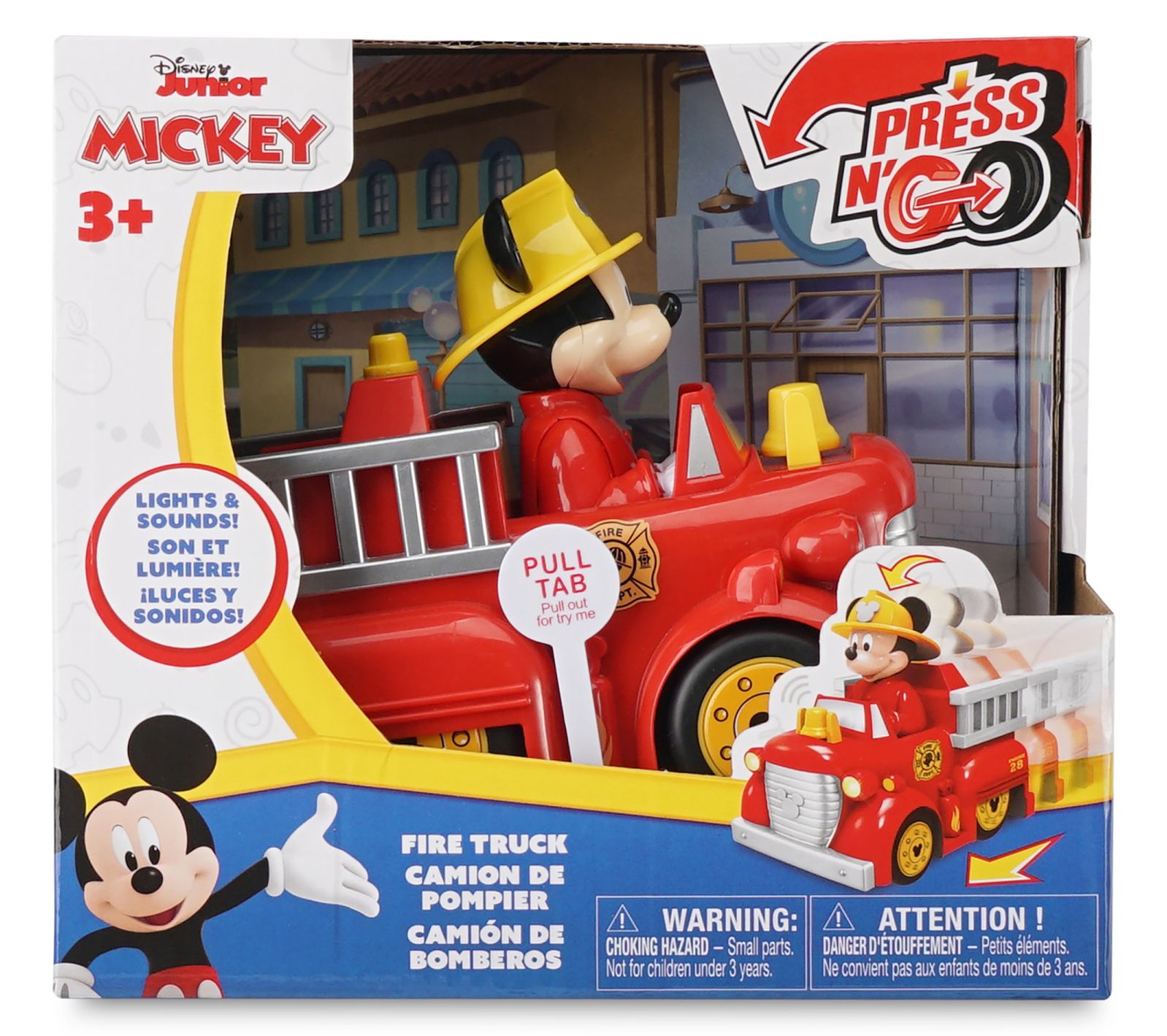 Disney Junior: Press N' Go - Mickey Mouse Firetruck