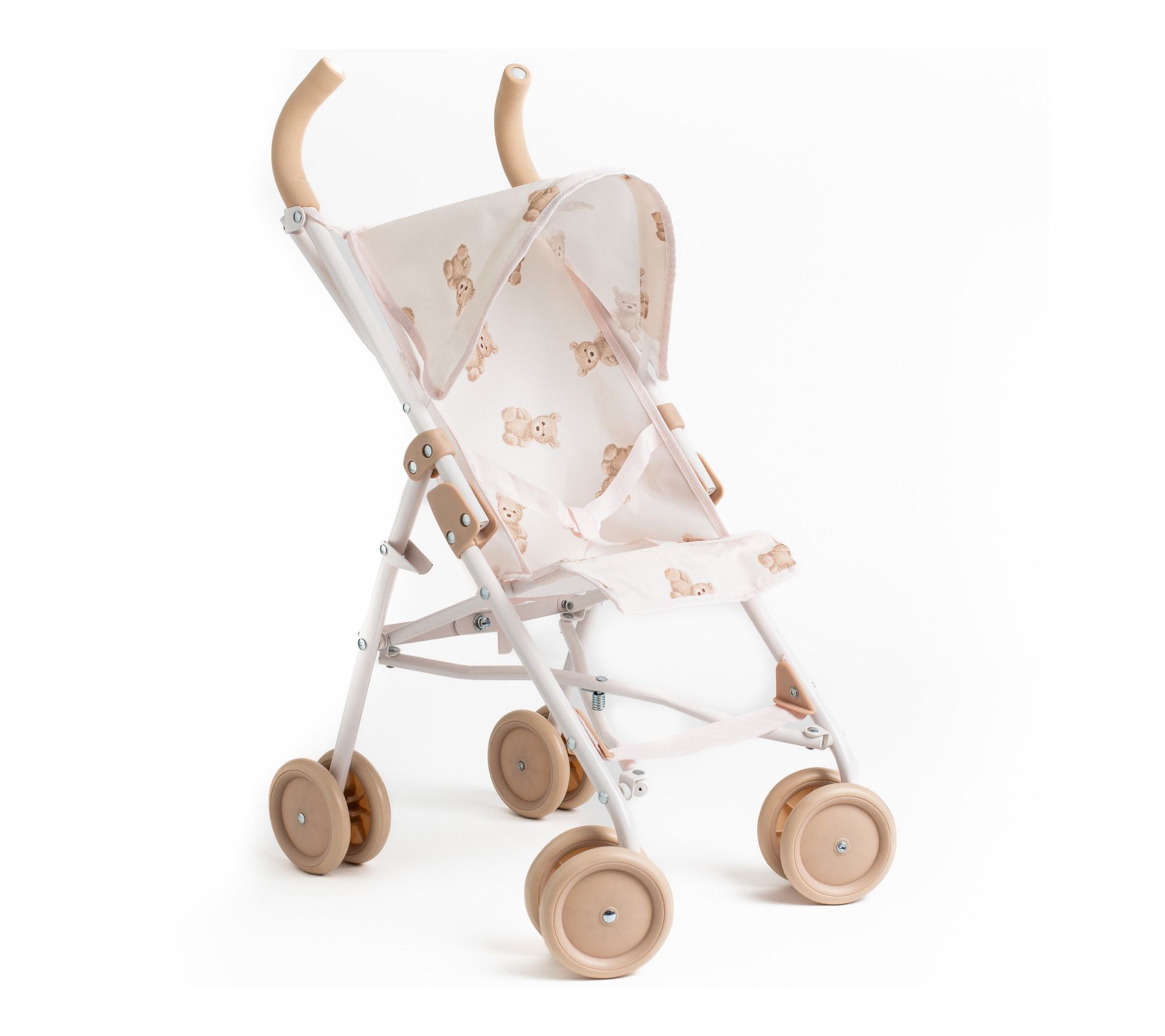 Roma Prams Teddy Doll XL Umbrella Beige Buggy