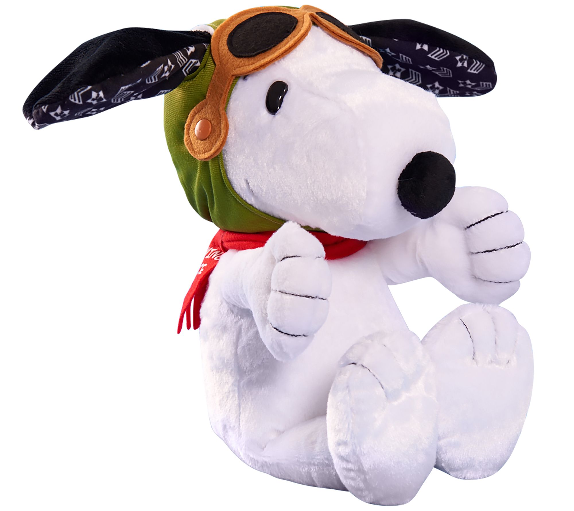Peanuts Flying Ace Snoopy Animated Plush 