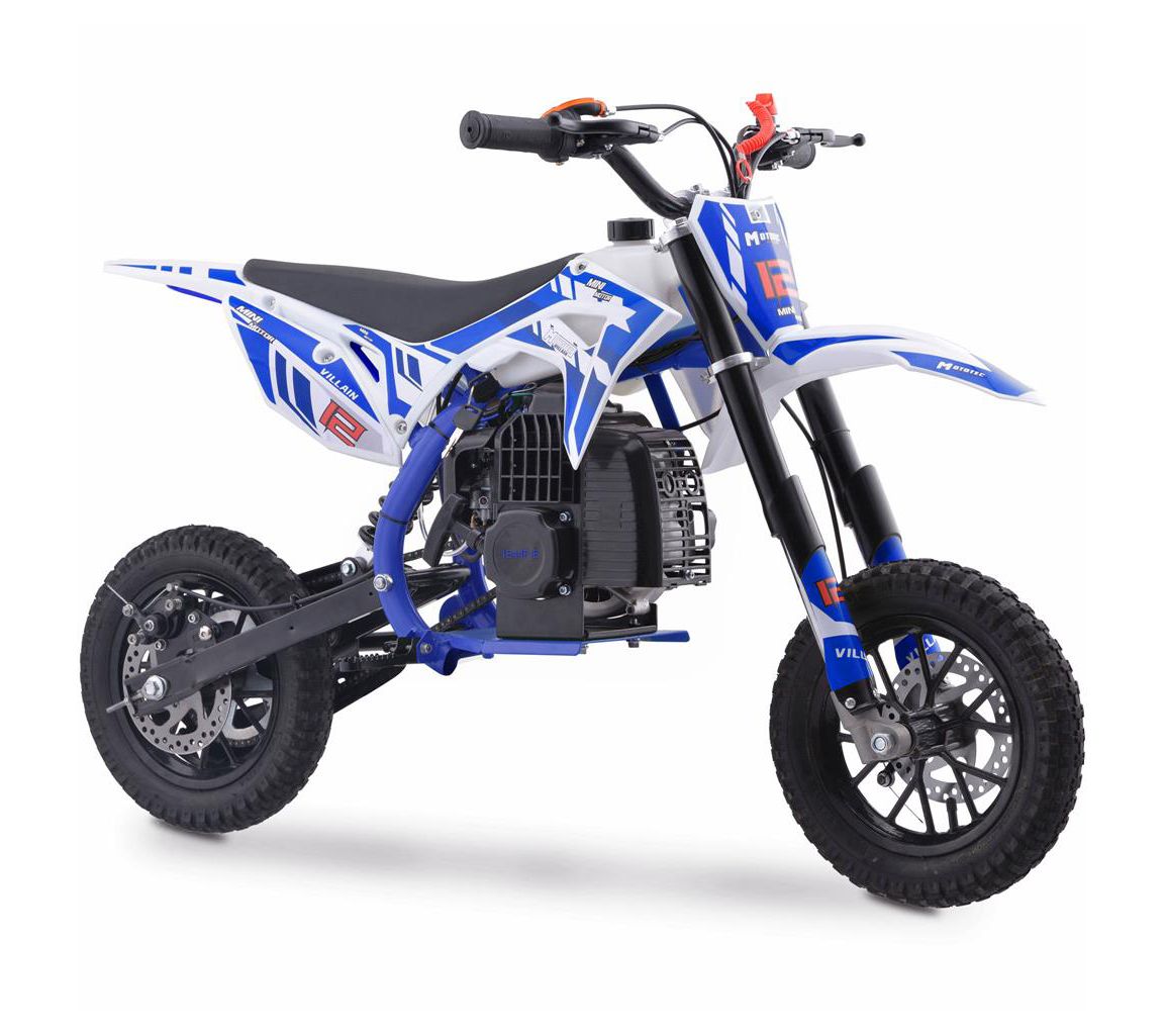 MotoTec Villain 52cc 2-Stroke Kids Dirt Bike