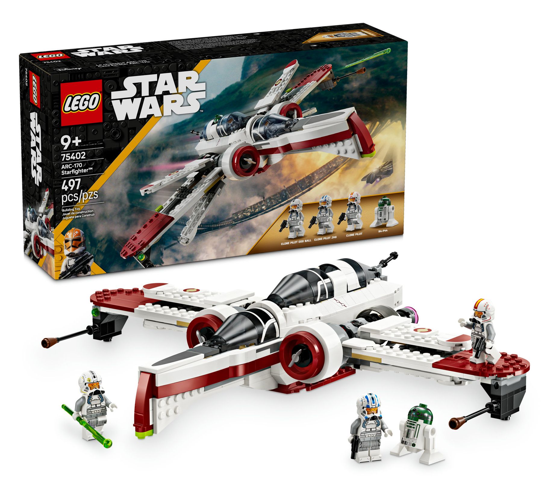 LEGO Star Wars ARC-170 Starfighter Building Toy