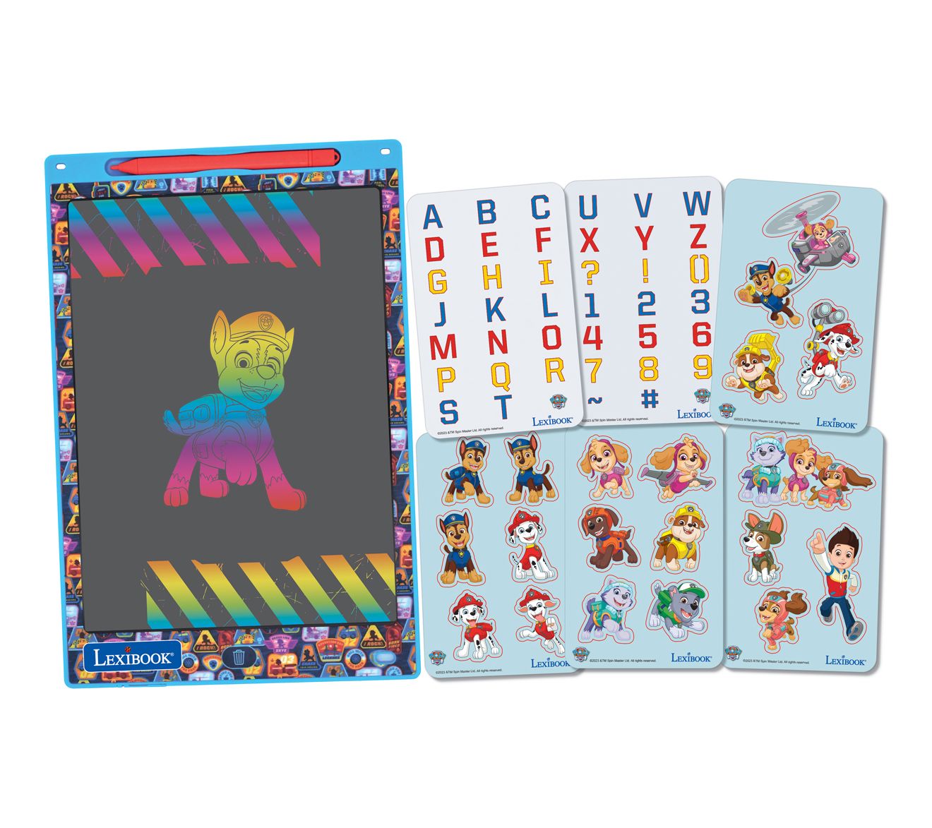 Lexibook Paw Patrol 11" Drawing E-ink Tablet w/  Stencils