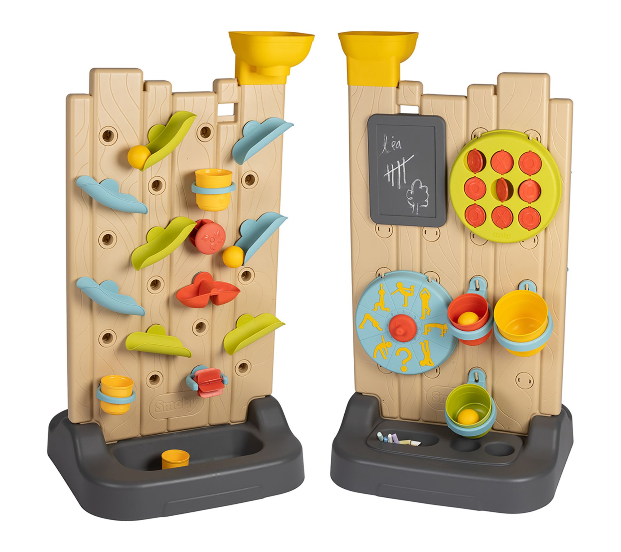 Smoby Activity Wall 32in High Water and Ball Play Center