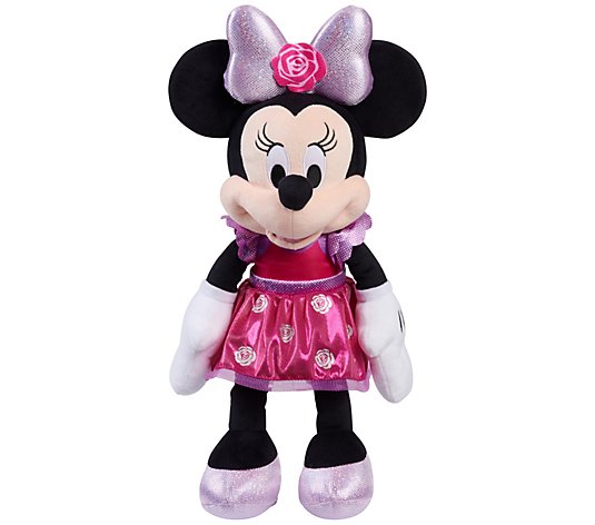 Disney Minnie Mouse Glows-A-Bow Plush