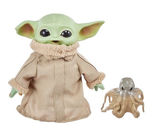 Star Wars The Child 11" Plush with 10 Sounds & Squid Accessory