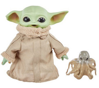 Star Wars The Child 11" Plush with 10 Sounds & Squid Accessory - T40130