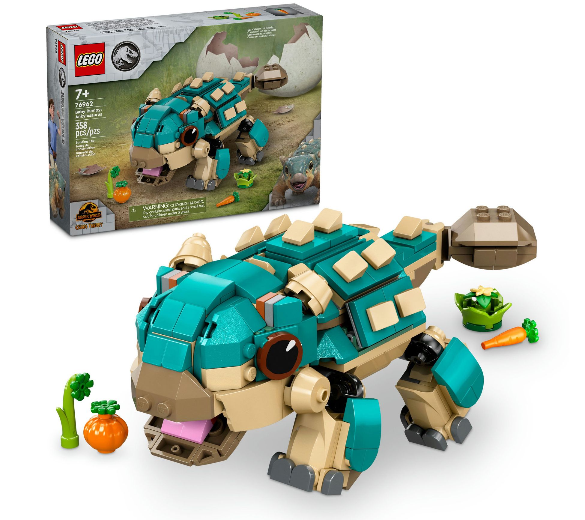 LEGO Jurassic World Baby Bumpy: Ankylosaurus Toy