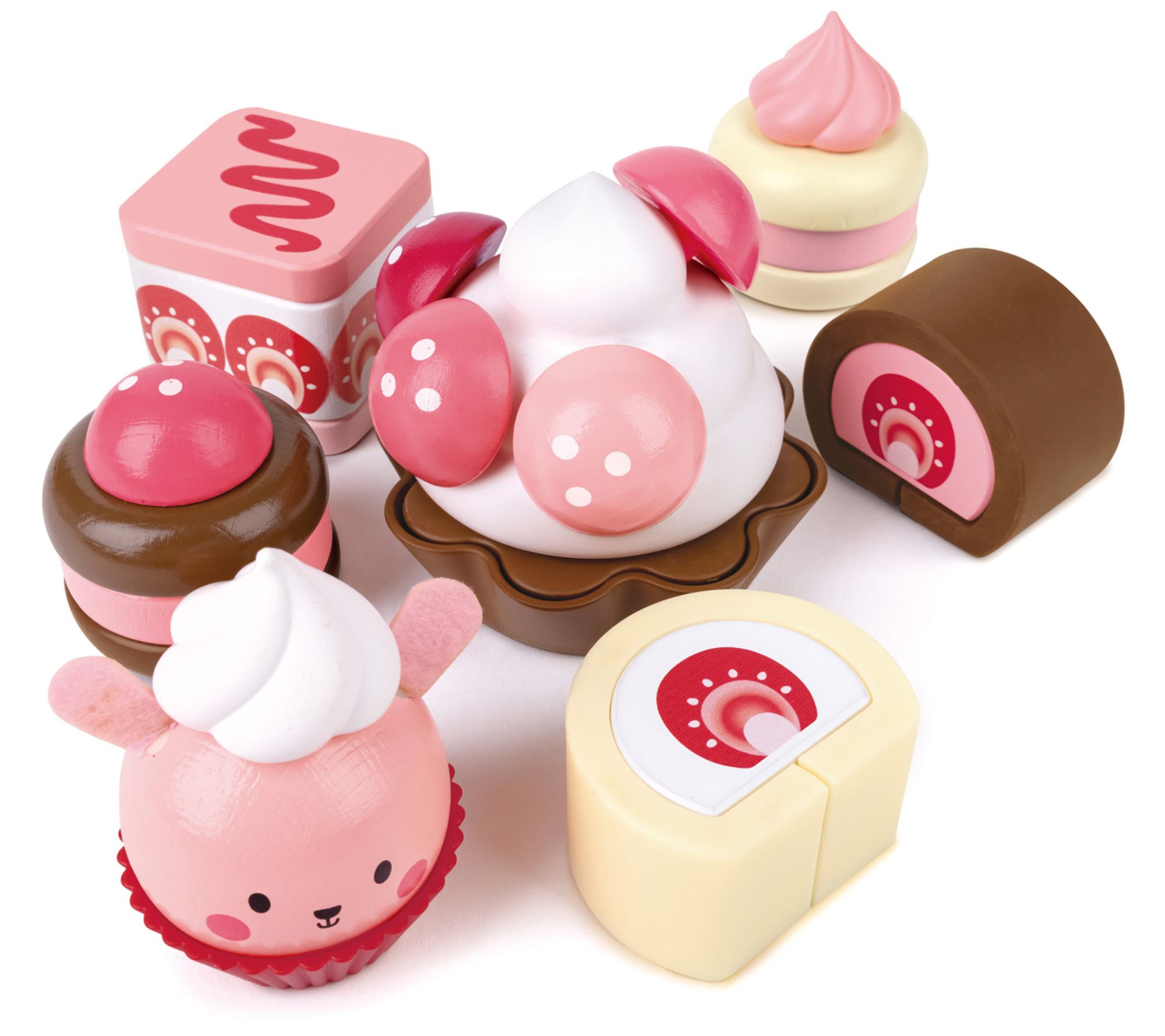 Hape Strawberry Dessert Toy Set