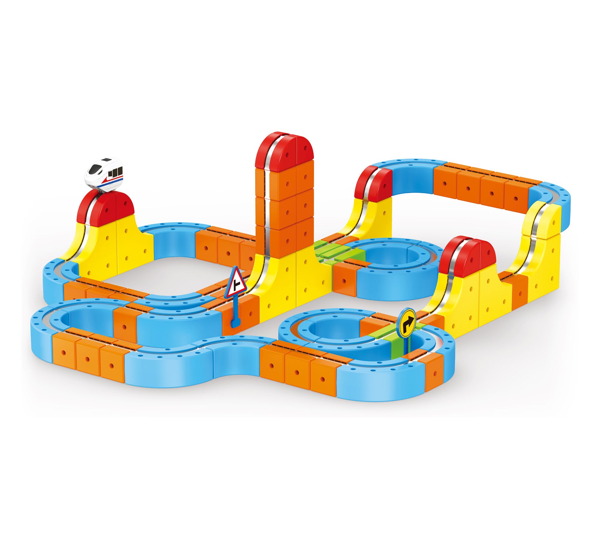Contixo MT2 Magnetic Train Track Building Set for Kids