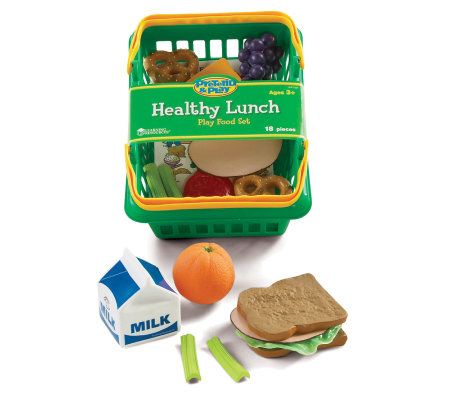 Pretend & Play Healthy Lunch Set Learning Resources