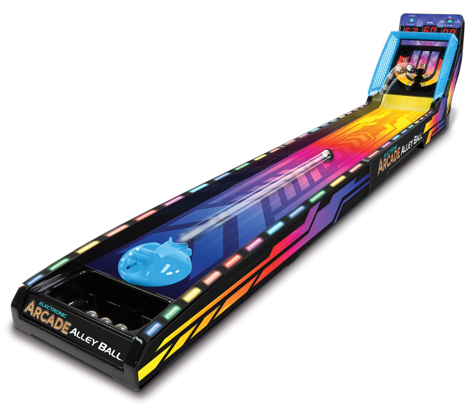 Electronic Target Shooting Video Game with Nerf Weapons in the