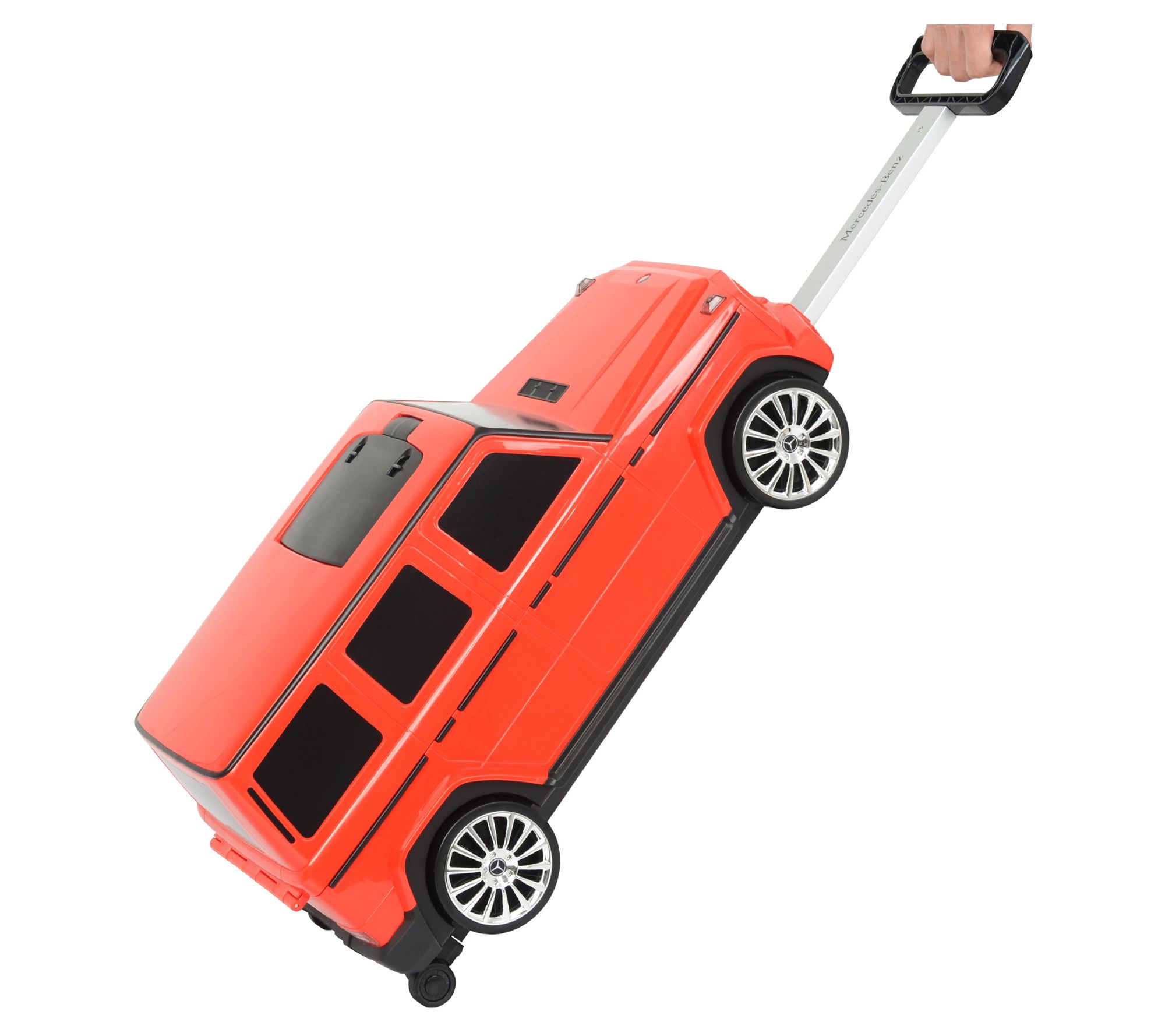 Best Ride On Cars Mercedes G Class Kids Suitcase and Ride On