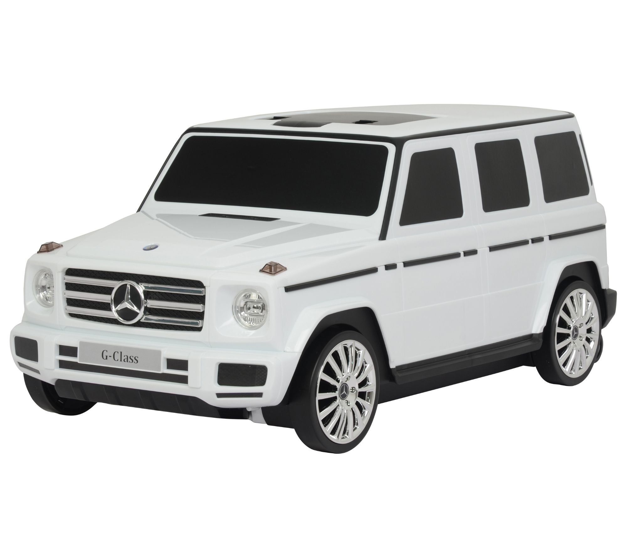Best Ride On Cars Mercedes G Class Kids Suitcase and Ride On