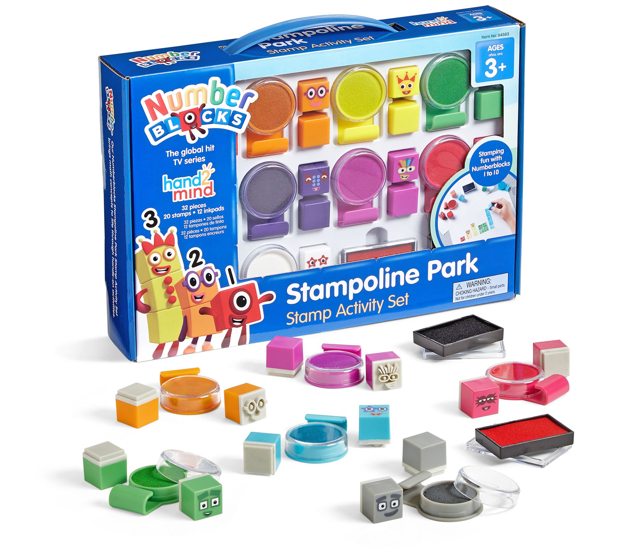 Hand2Mind Stampoline Park Stamp Act Set