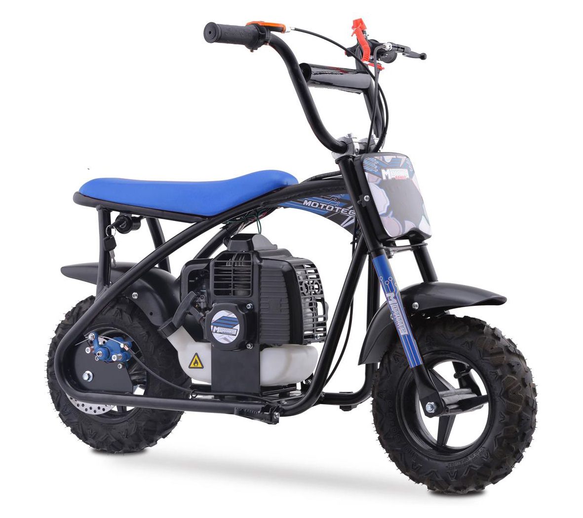 MotoTec Bandit 52cc 2-Stroke Kids Mini Bike