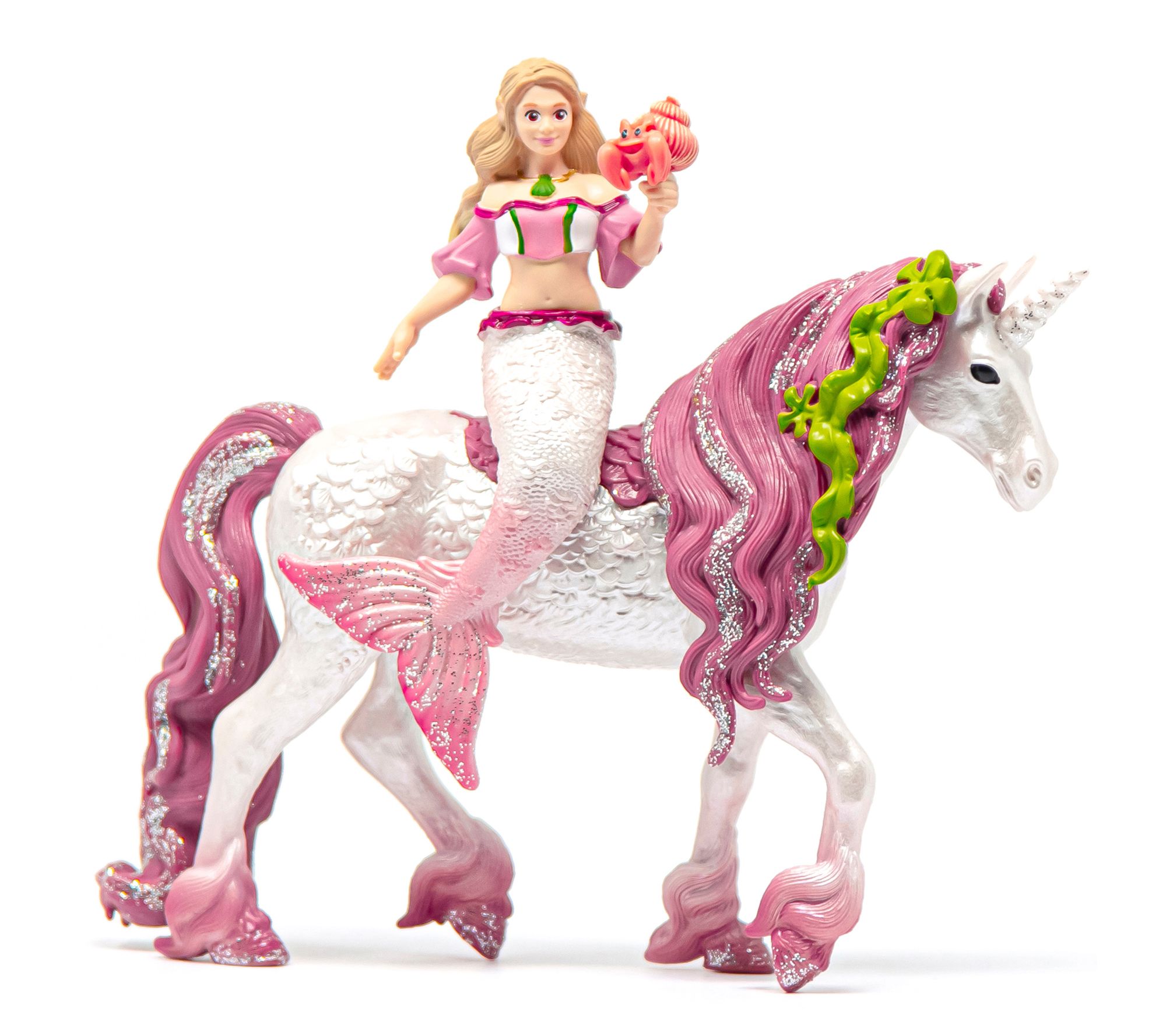 Schleich Bayala Mermaid Feya Riding Underwater Unicorn