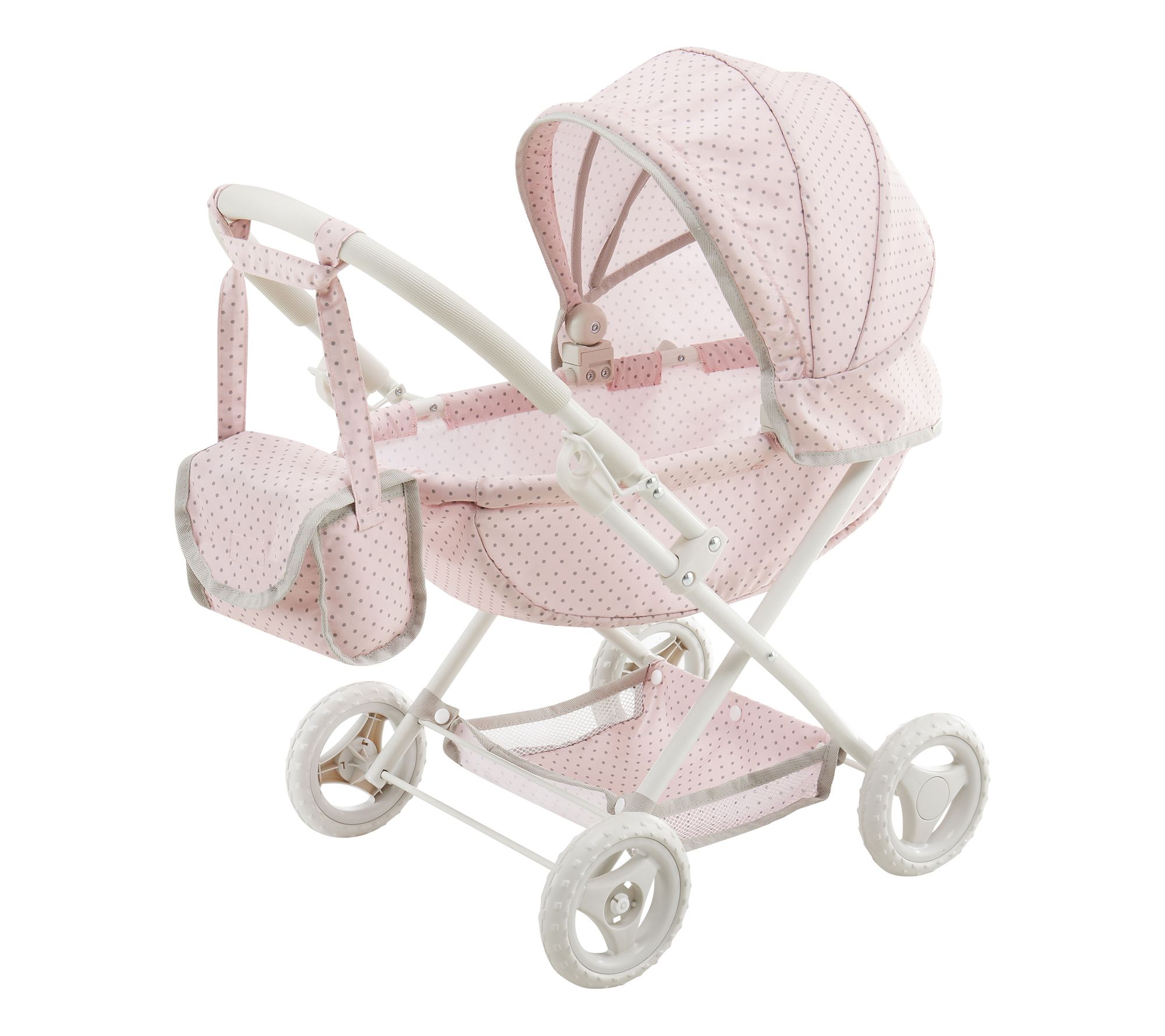 Olivia's Little World Polka Dot Baby Doll PramStroller