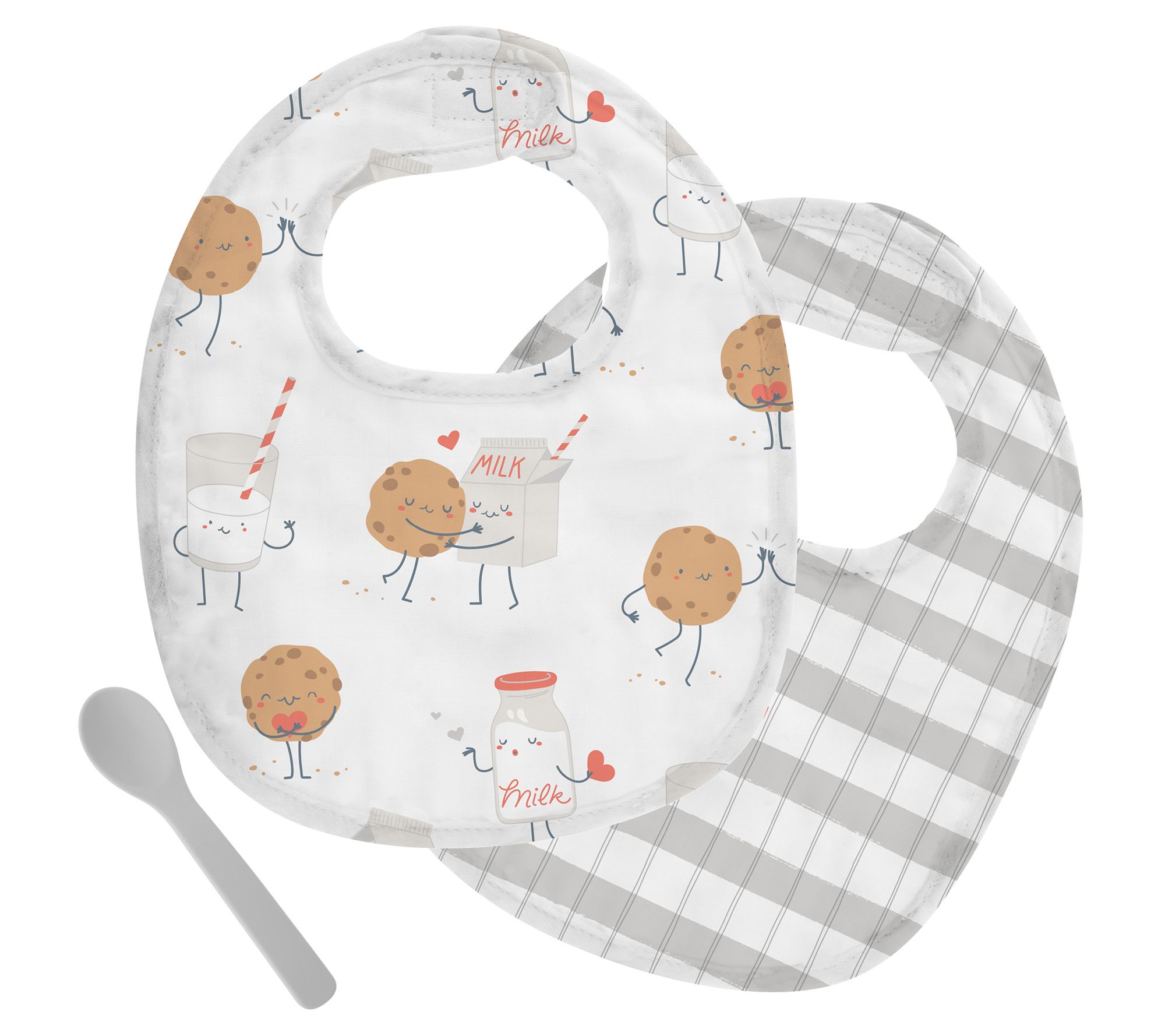Stephen Joseph Baby Muslin Bib Sets