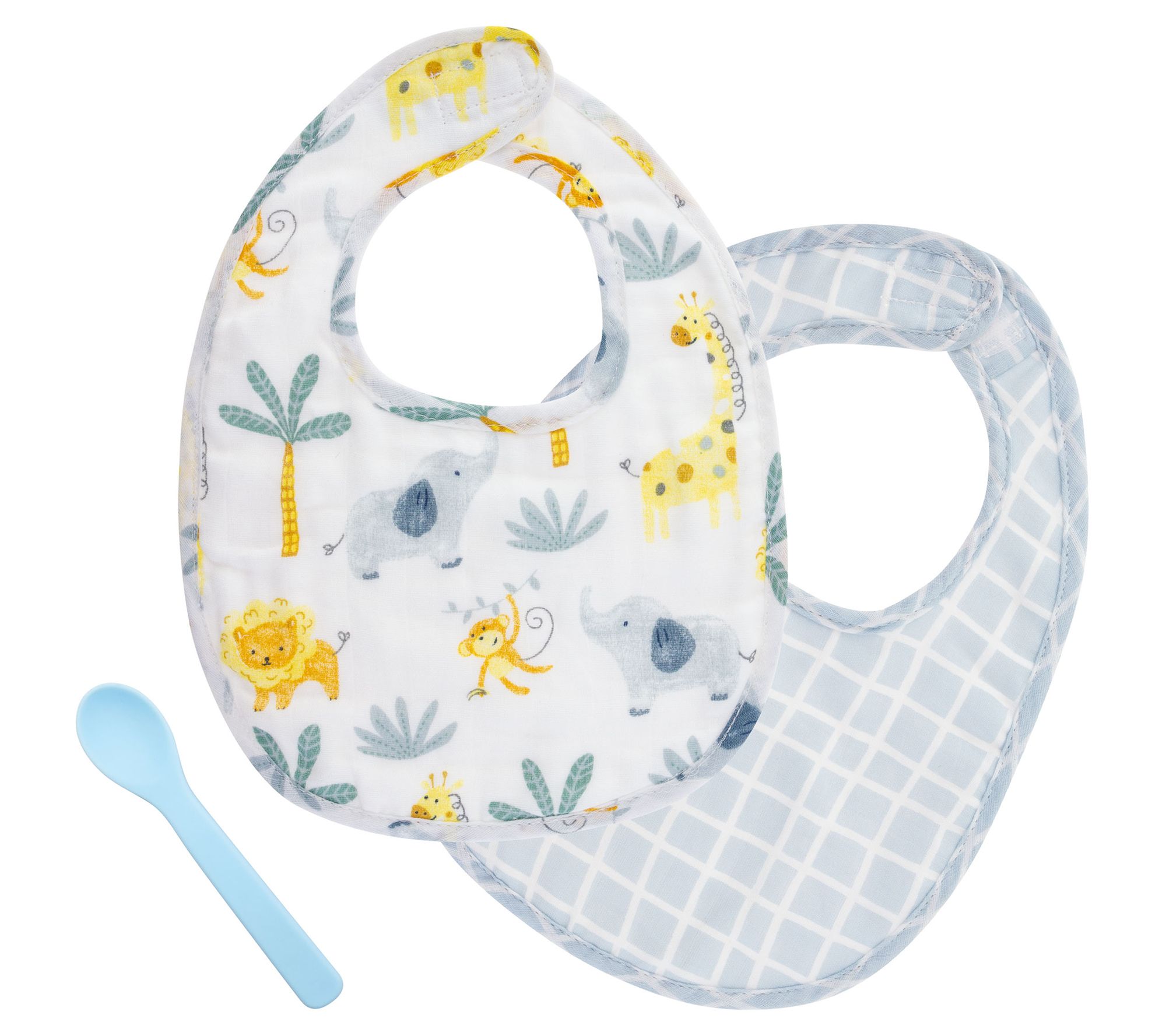 Stephen Joseph Baby Muslin Bib Sets