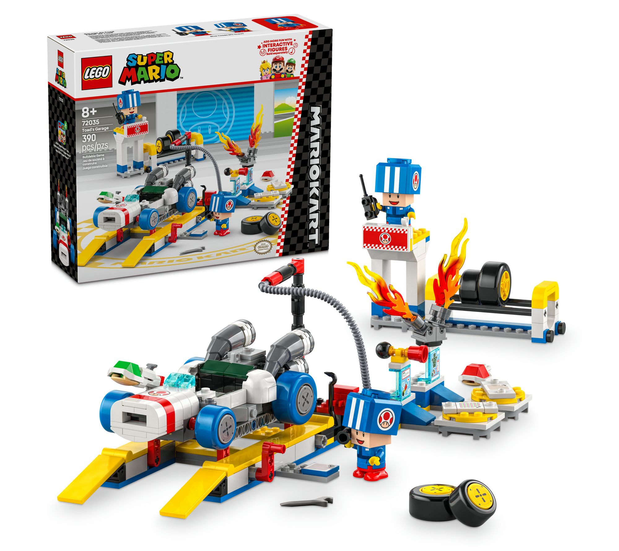 LEGO Super Mario Mario Kart Toad's Garage