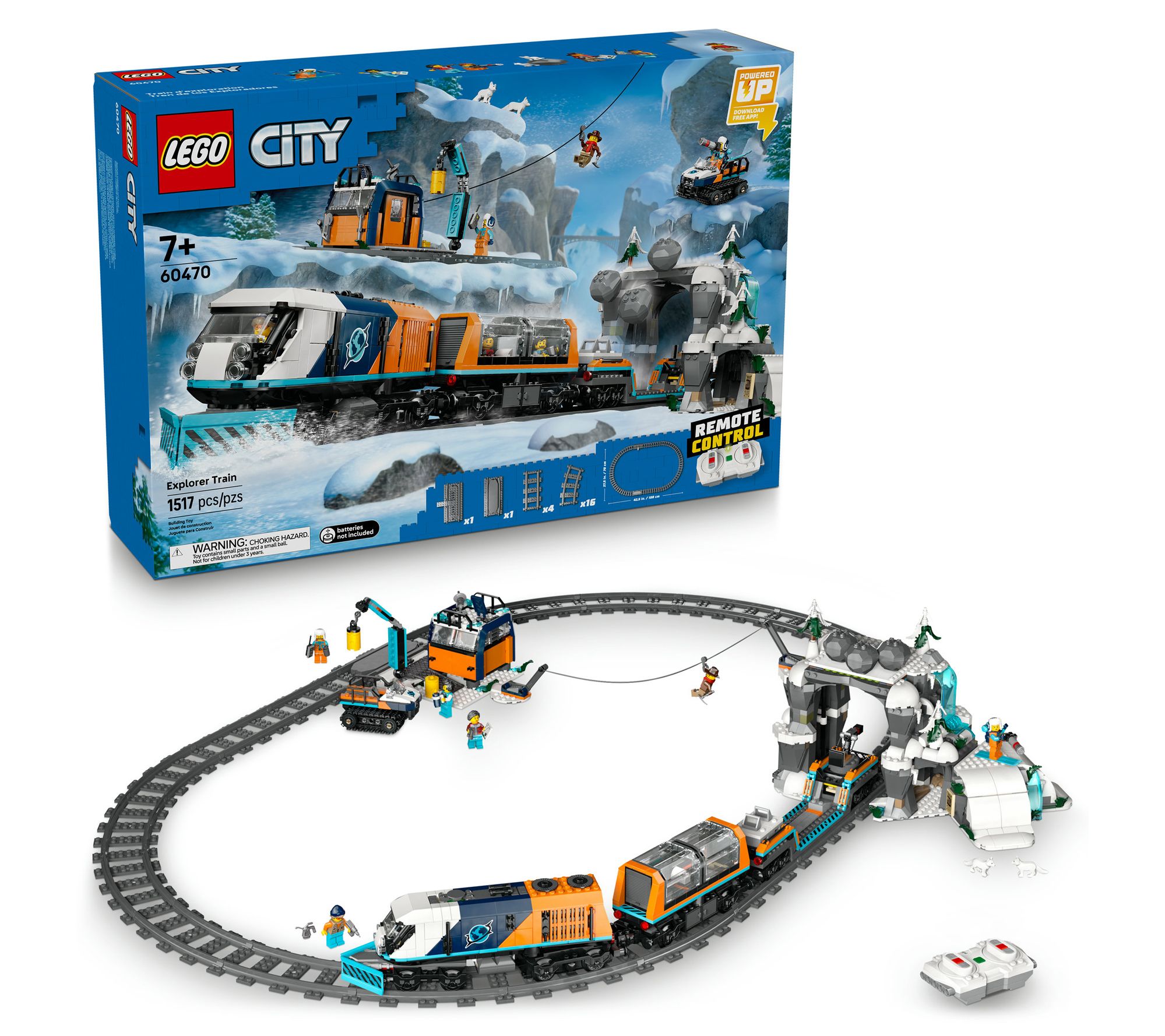 LEGO City Explorers' Arctic Polar Express TrainVehicle Set