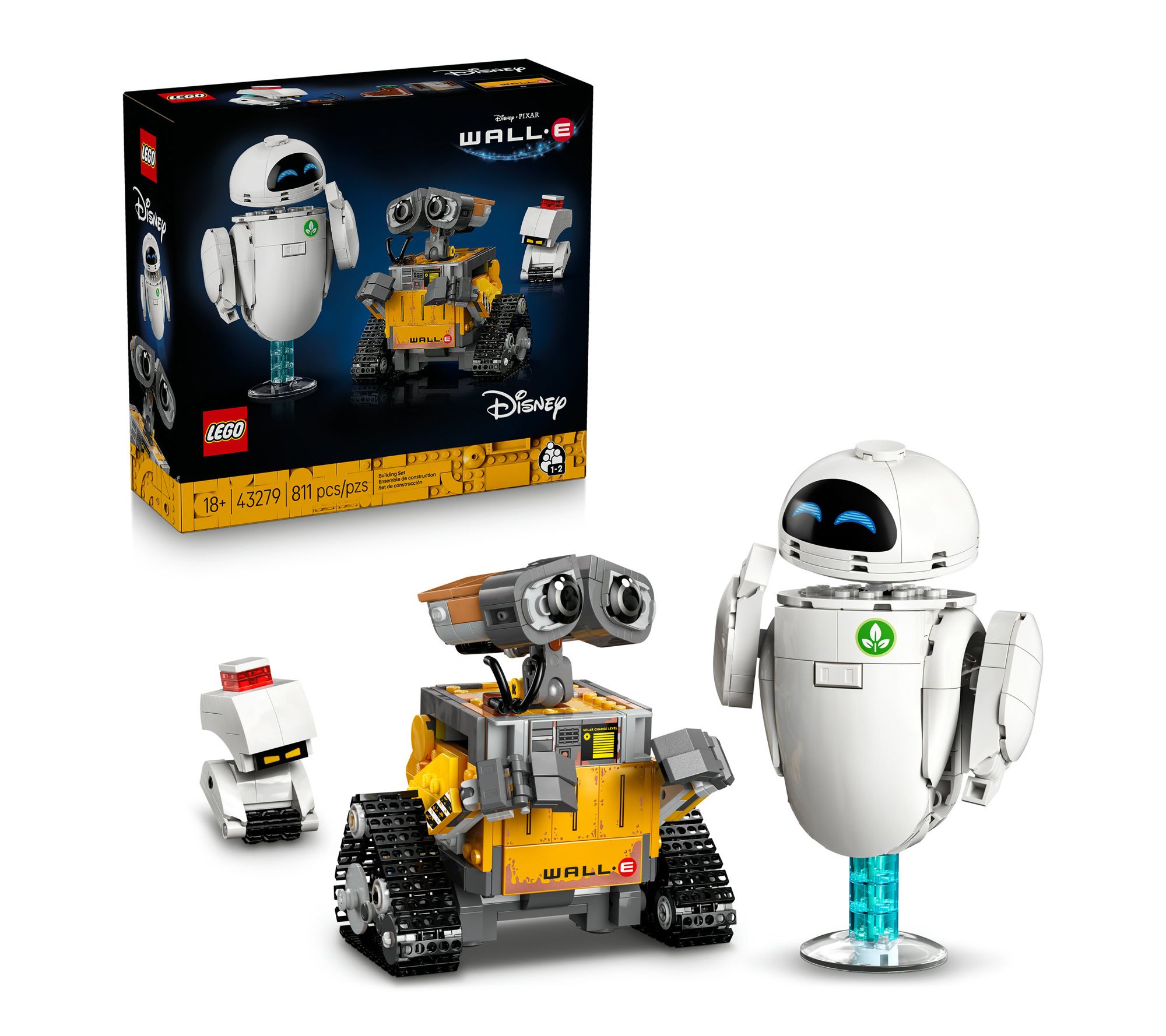 その他 WALL-E LEGO Disney and Pixar WALL-E and EVE Animated Movie Building