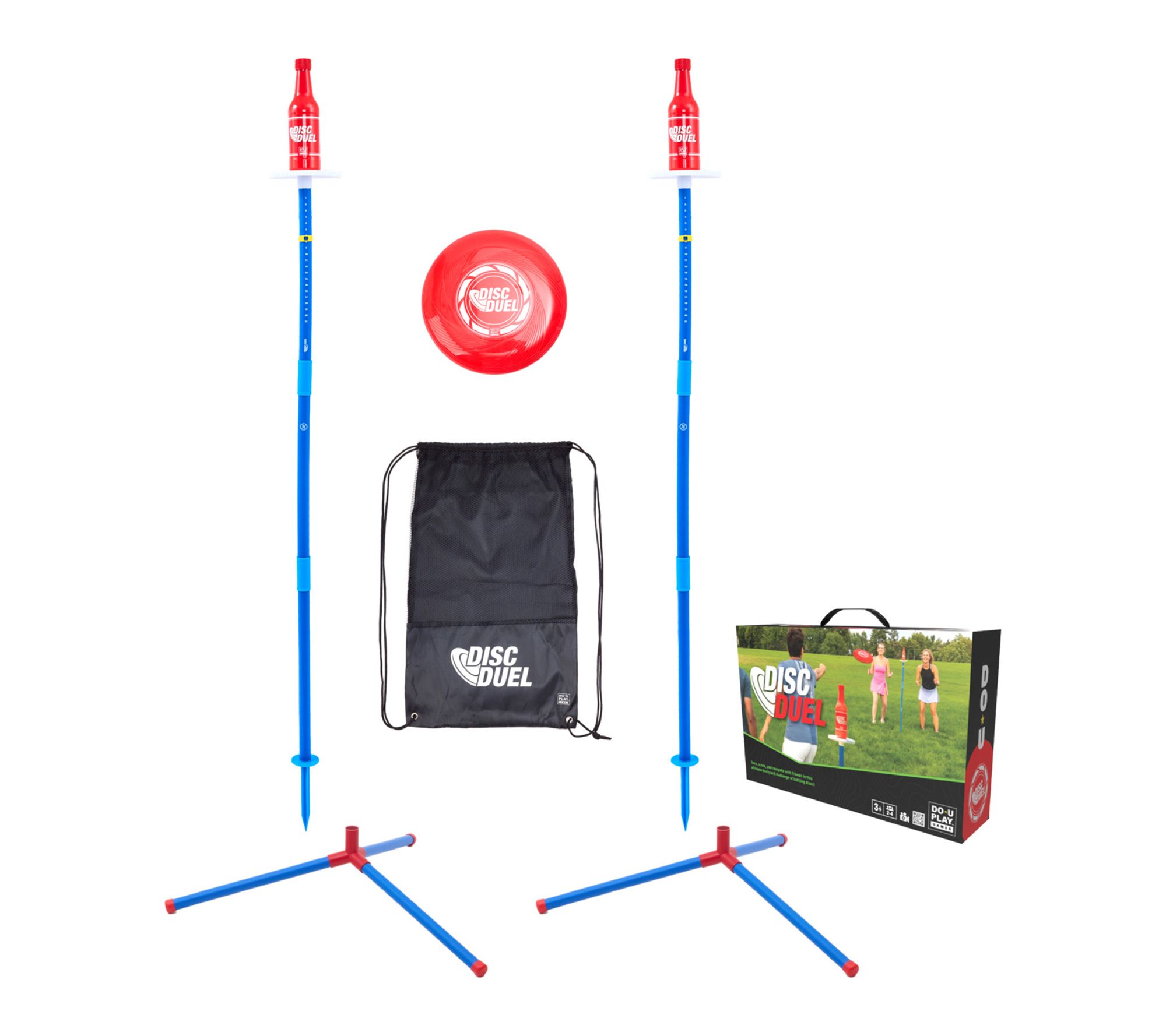 Do-U-Play Disc Duel Throwing and Reflex Game