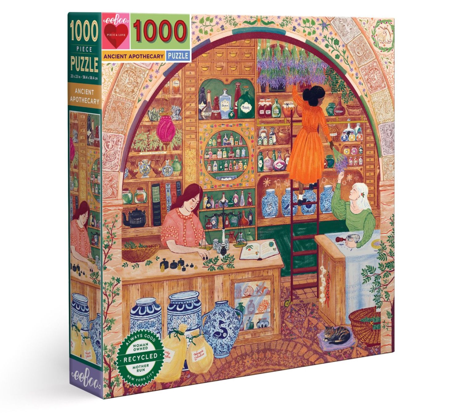 eeBoo Piece and Love Ancient Apothecary Puzzle