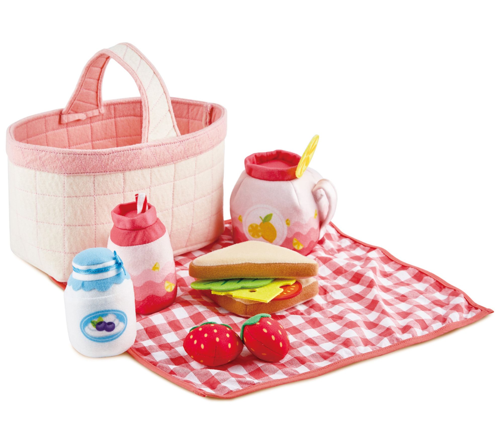 Hape Toddler Picnic Basket Toy Set