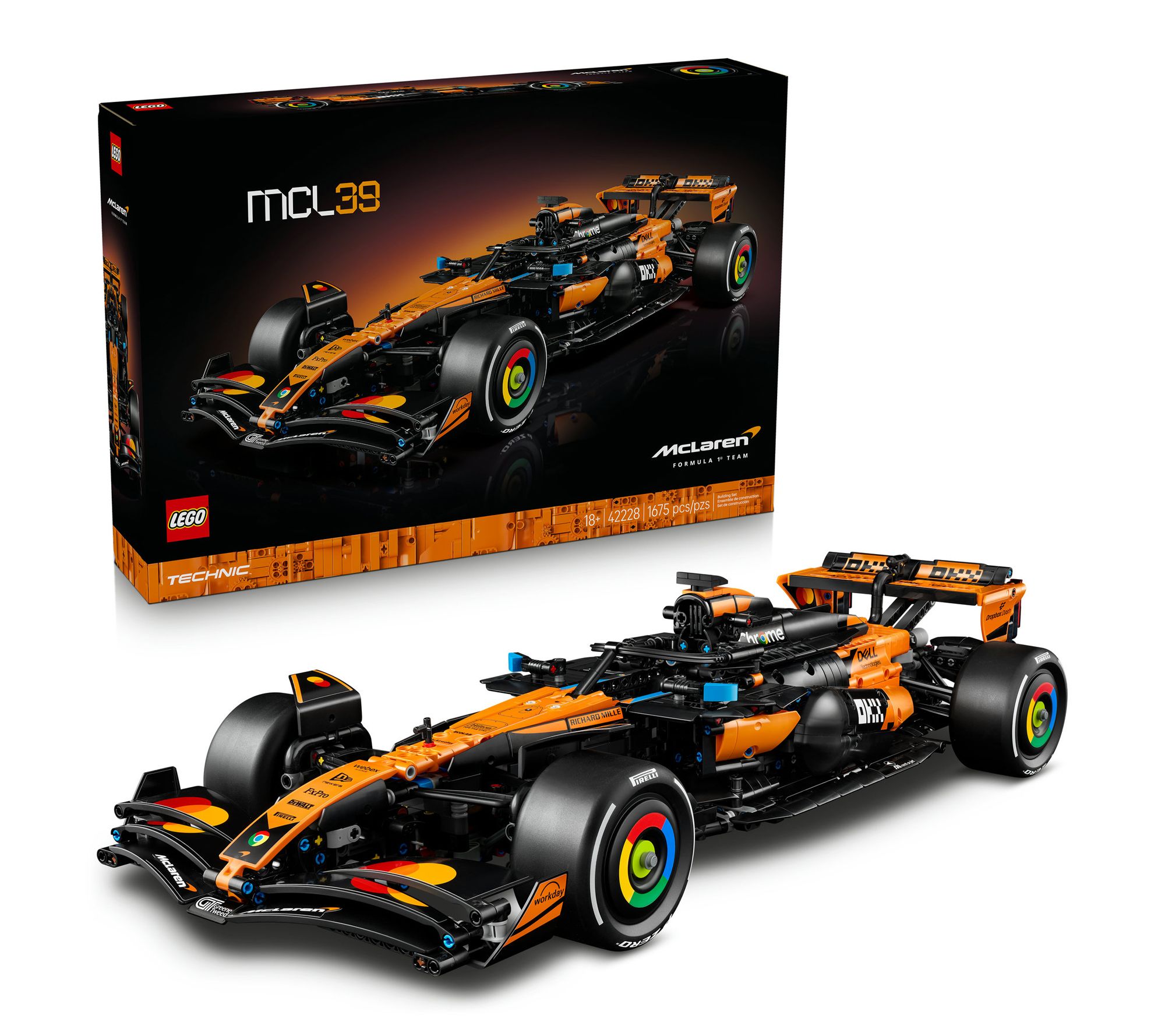 LEGO Technic McLaren MCL39 F1 Car 42228