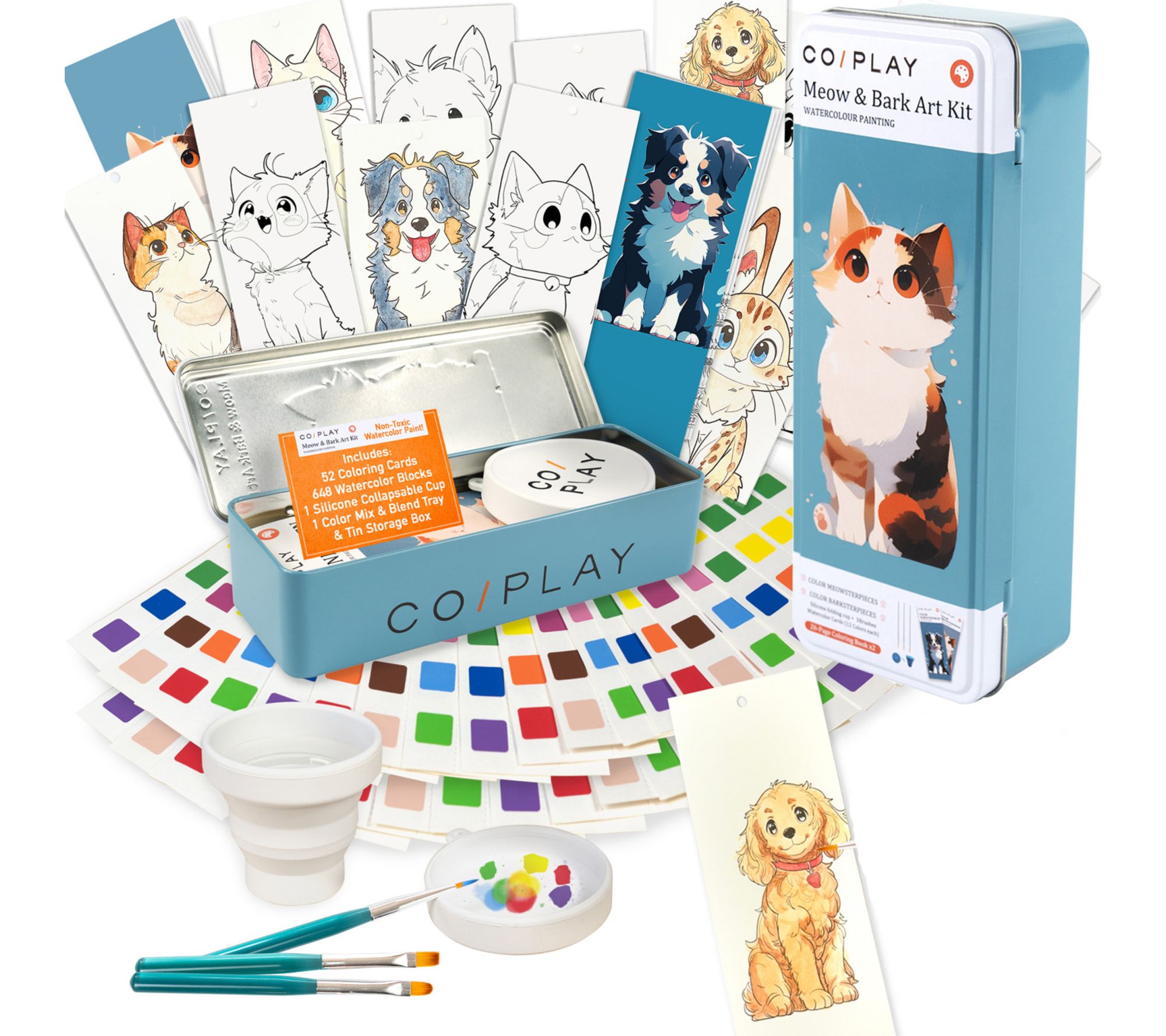 COIPLAY Watercolor Painting Art Kit