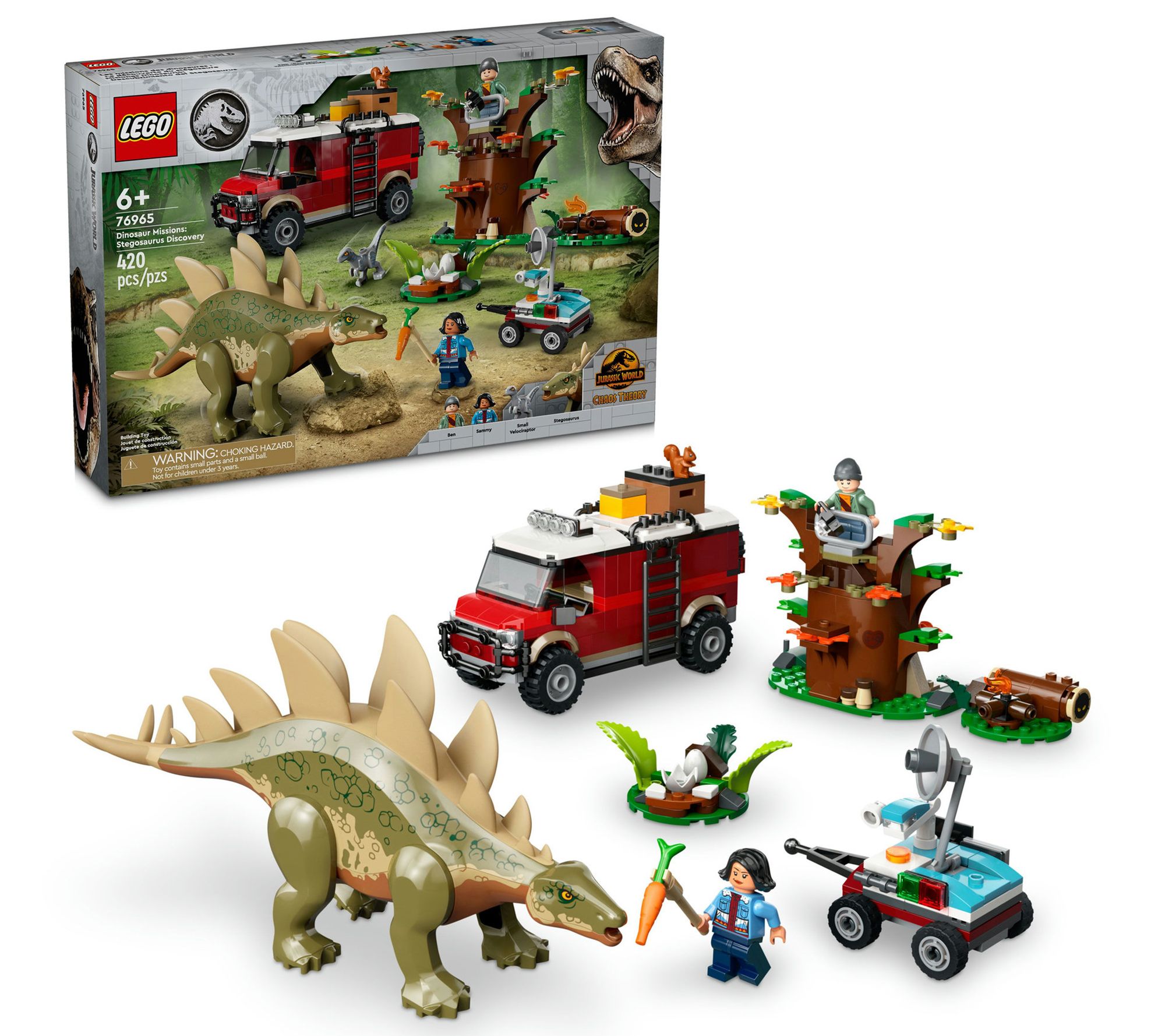 LEGO Jurassic World Dinosaur Missions Stegosaurus Discovery 7