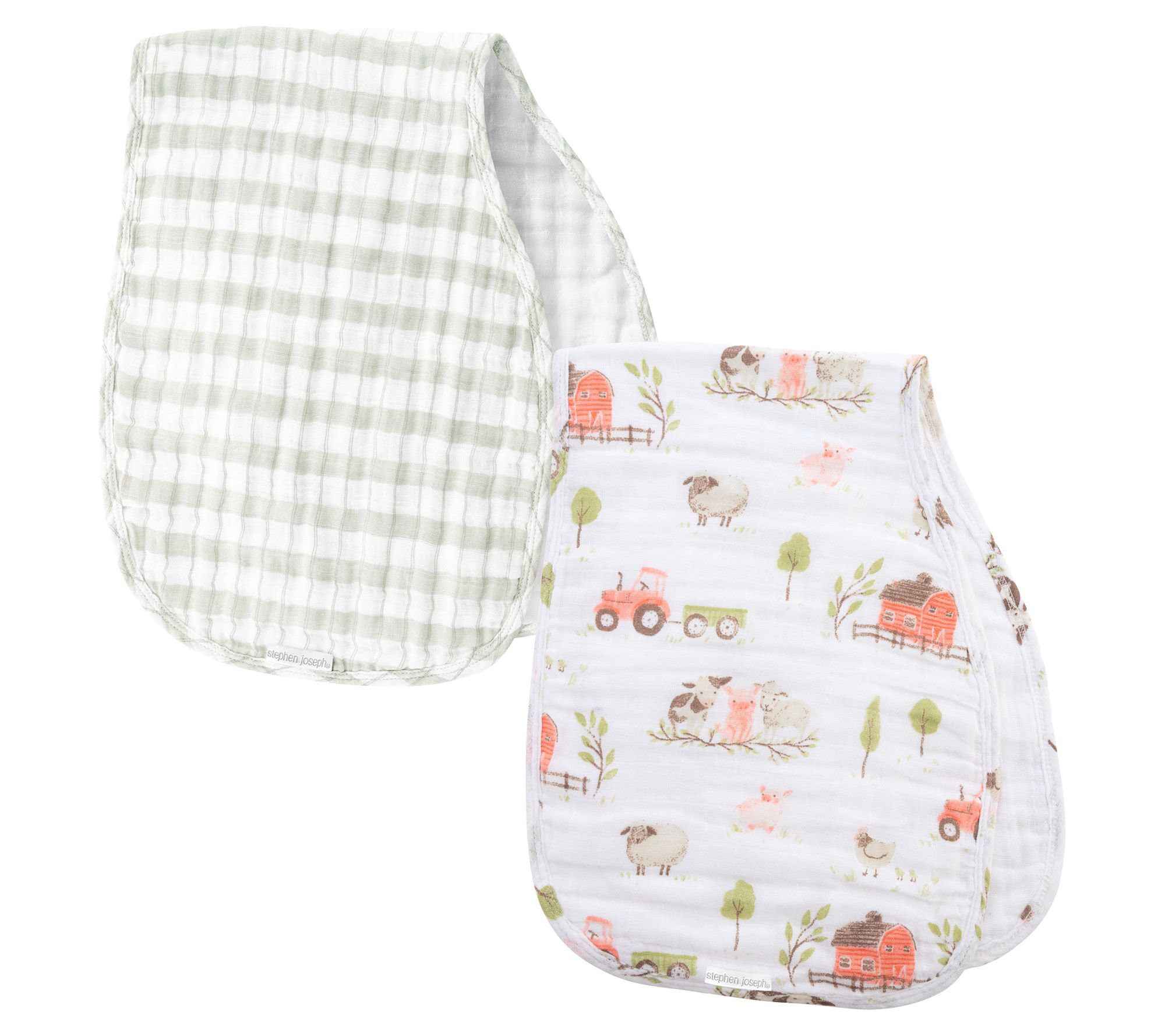 Stephen Joseph Muslin Baby Burp Cloth