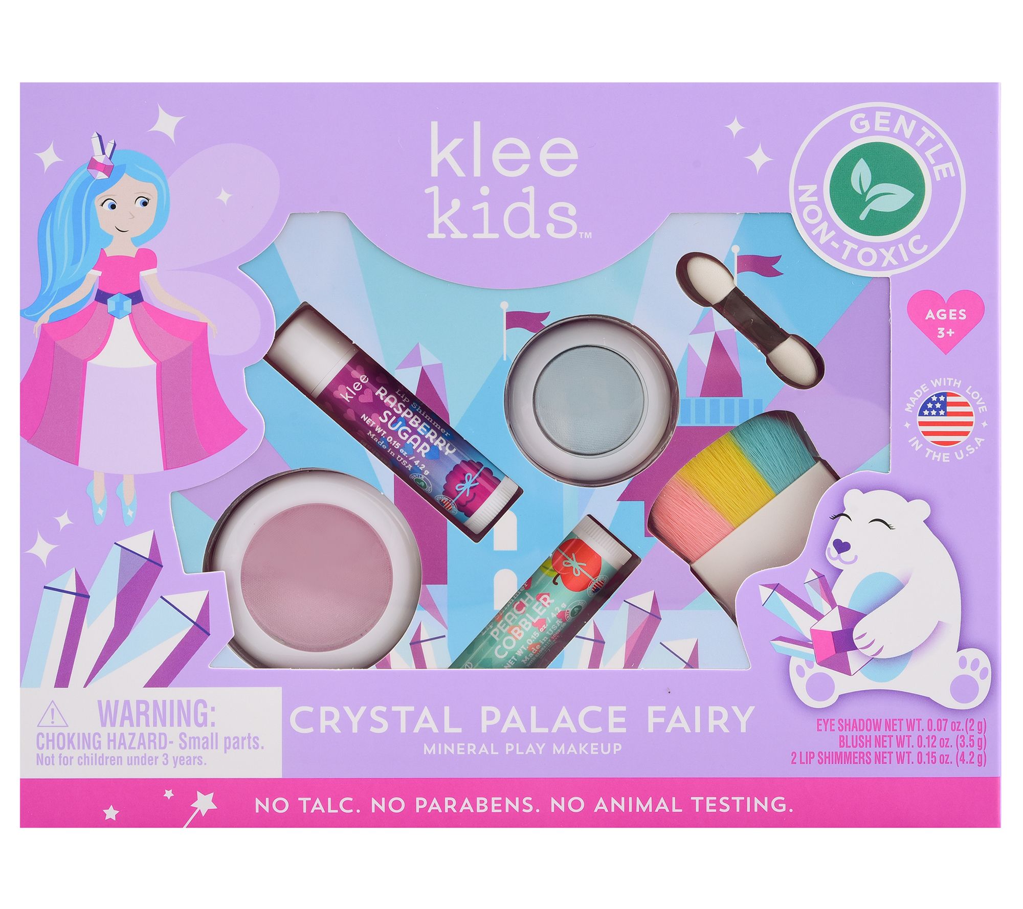 Klee Kids Crystal Palace Fairy Makeup Set