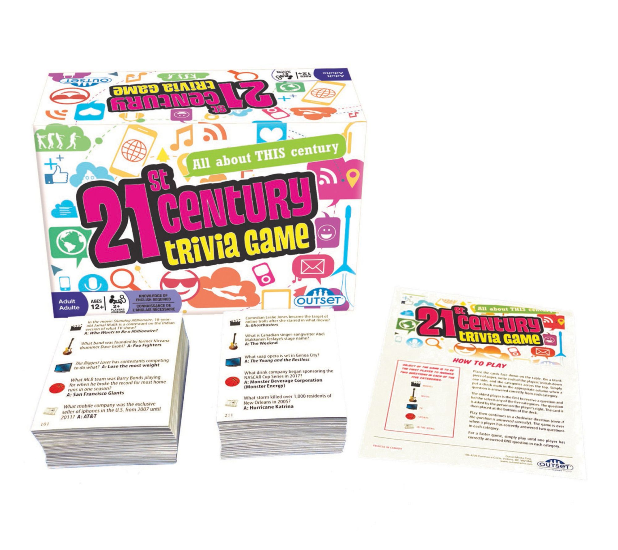 Outset Media 21st Century Trivia Game