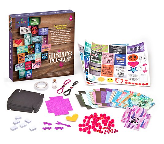 PlayMonster Craft-tastic Inspire Poster Craft Kit