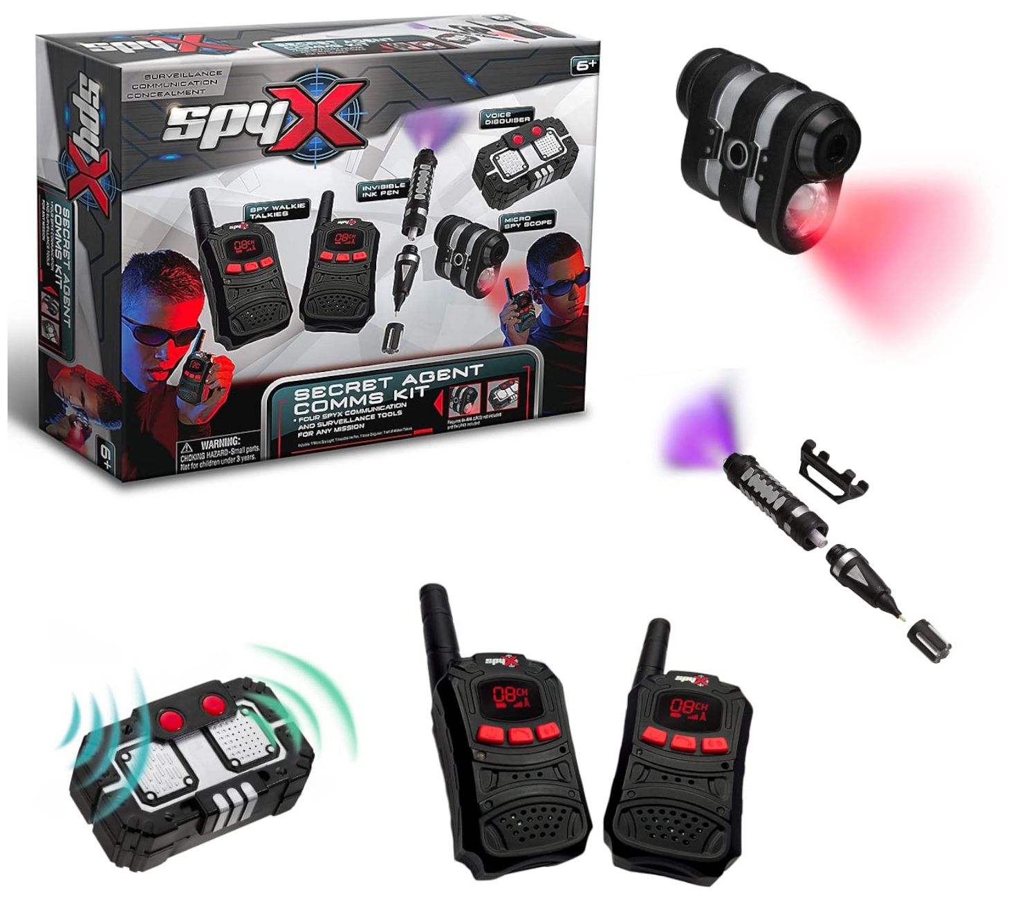 SpyX Secret Agent Comms Spy Kit
