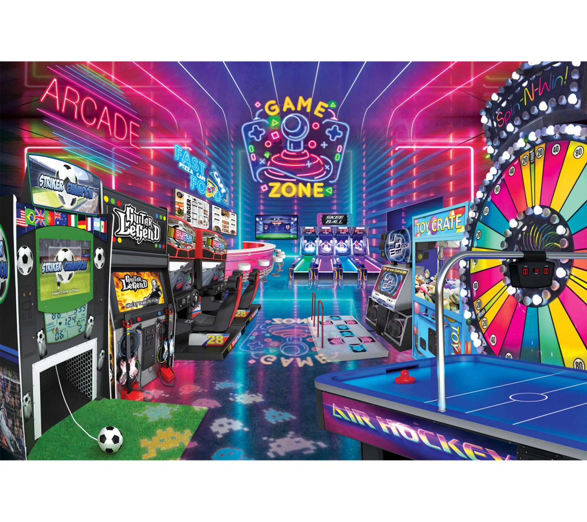 RoseArt Fun Zone 2000 Piece Puzzle
