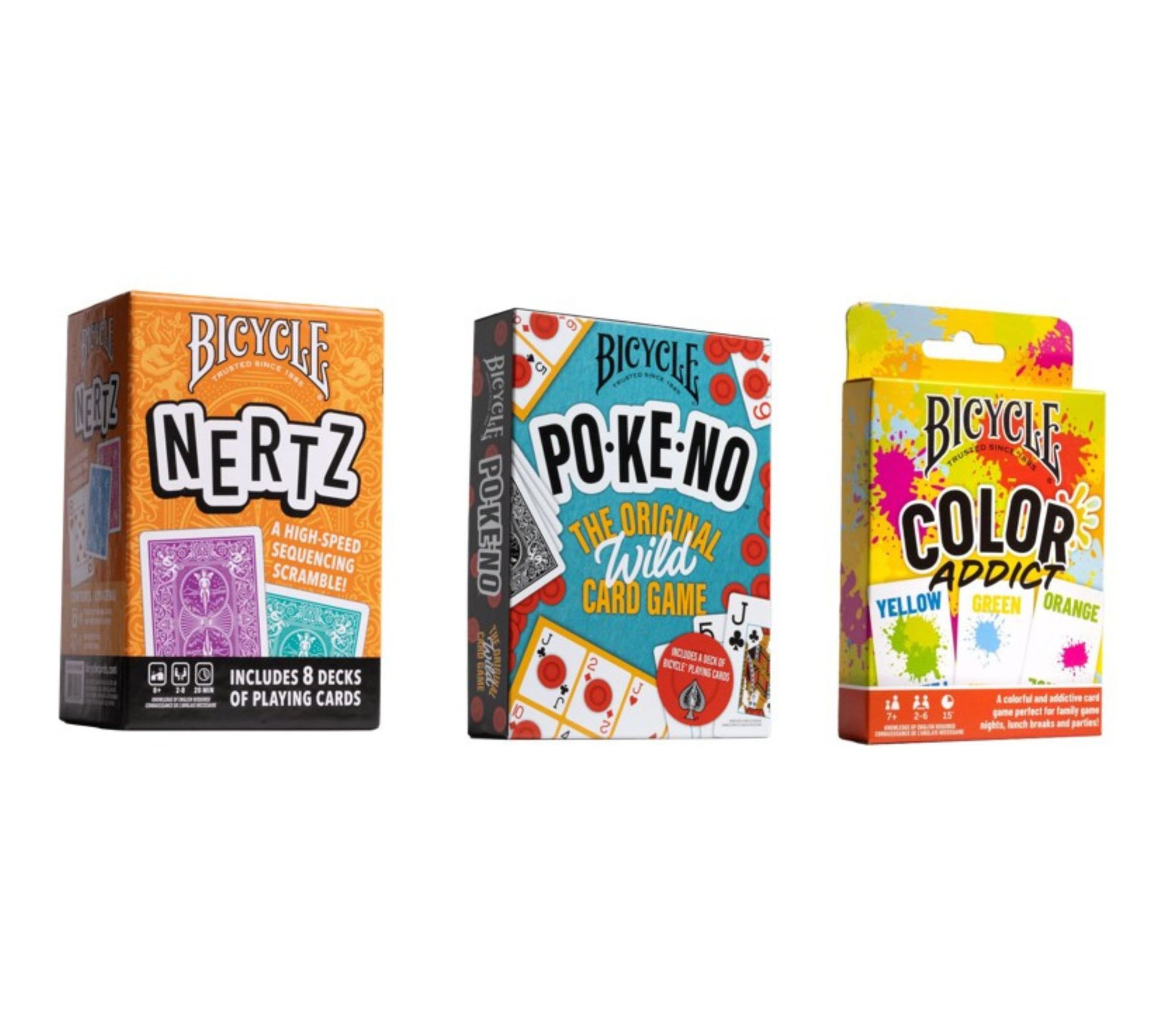 Bicycle Games Bundle, Nertz, Po-Ke-No, and Color Addict