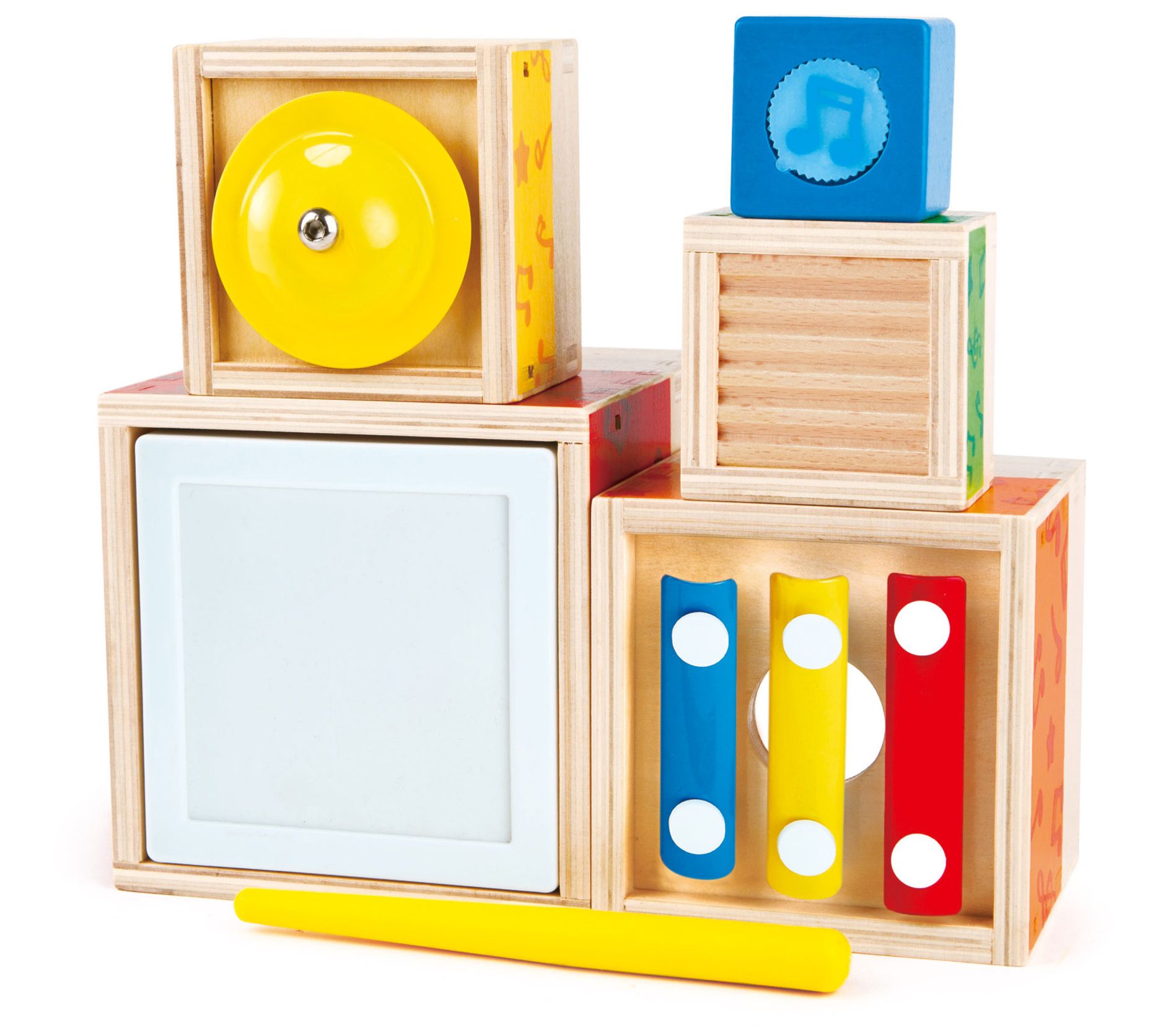 Hape Odyssey Stacking 6pc Music Set