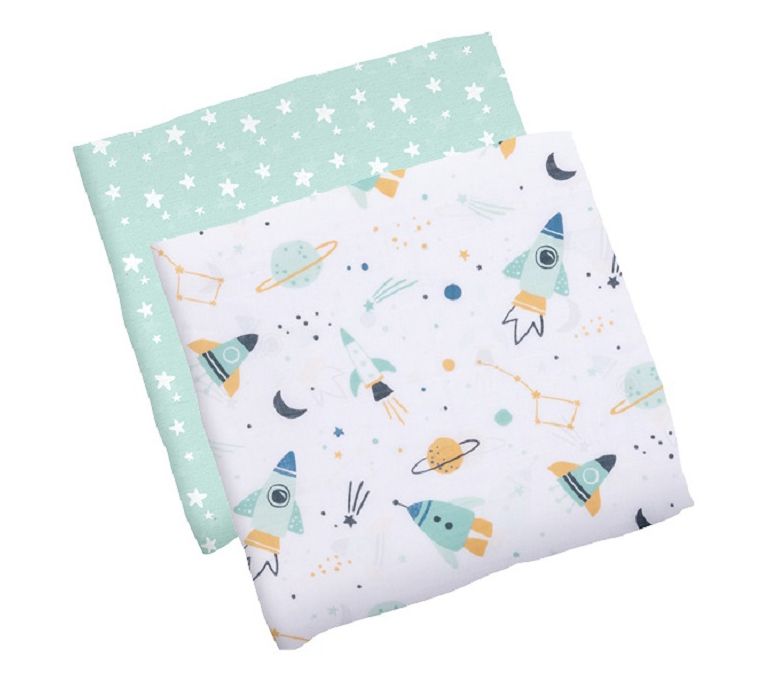 Stephen Joseph Muslin Baby Blanket Set