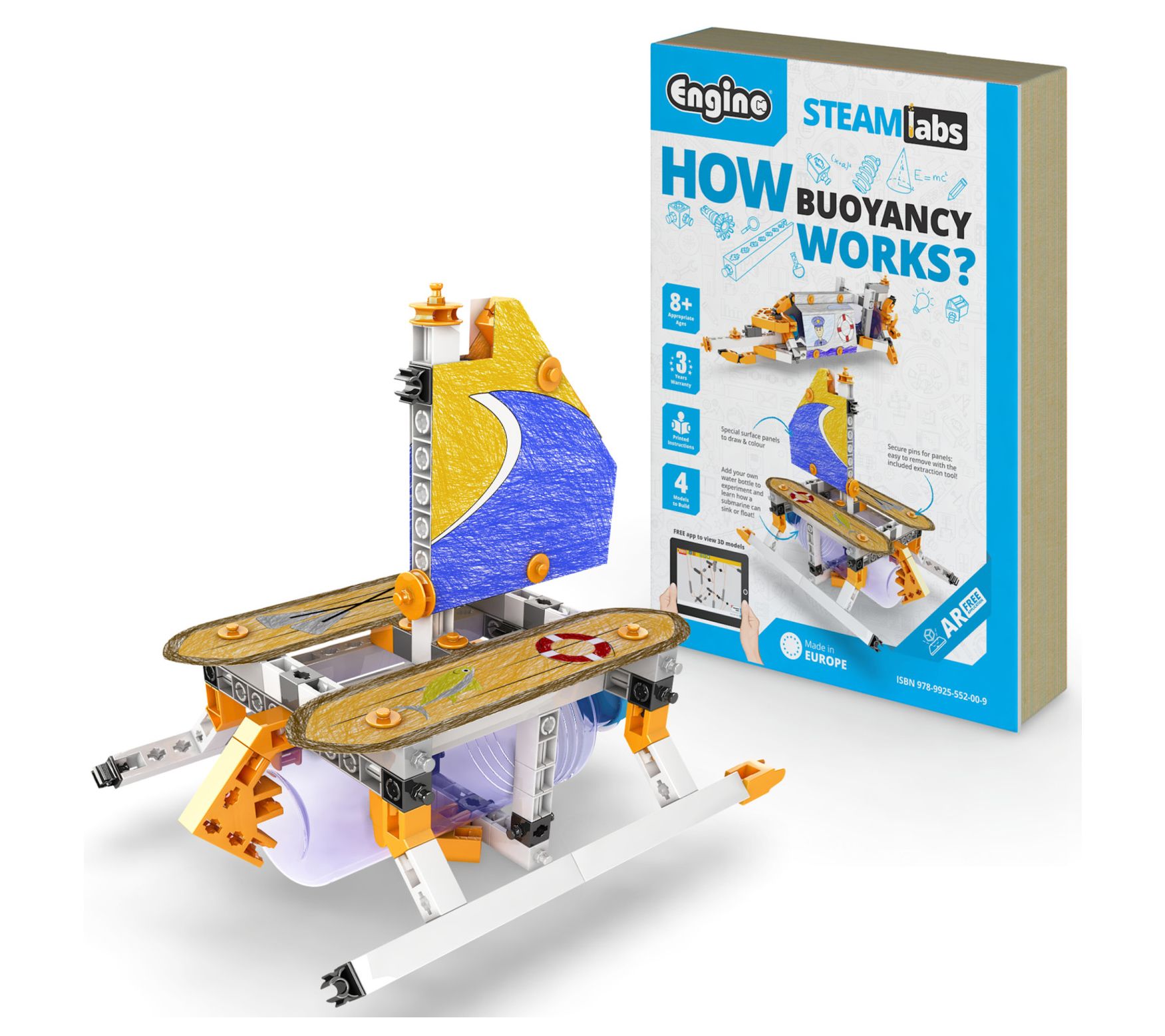 Engino: Labs Junior: How Buoyancy Works - BrickBuilding Set