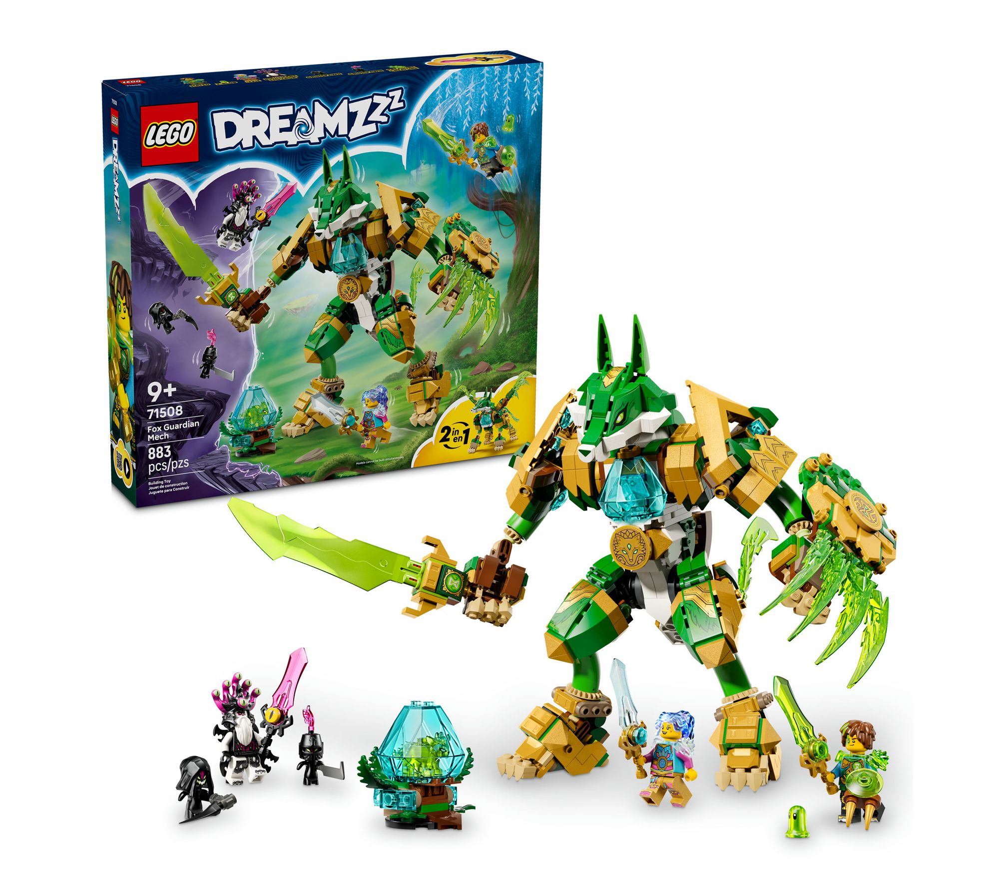 LEGO DREAMZzz Fox Guardian Mech Toy 71508