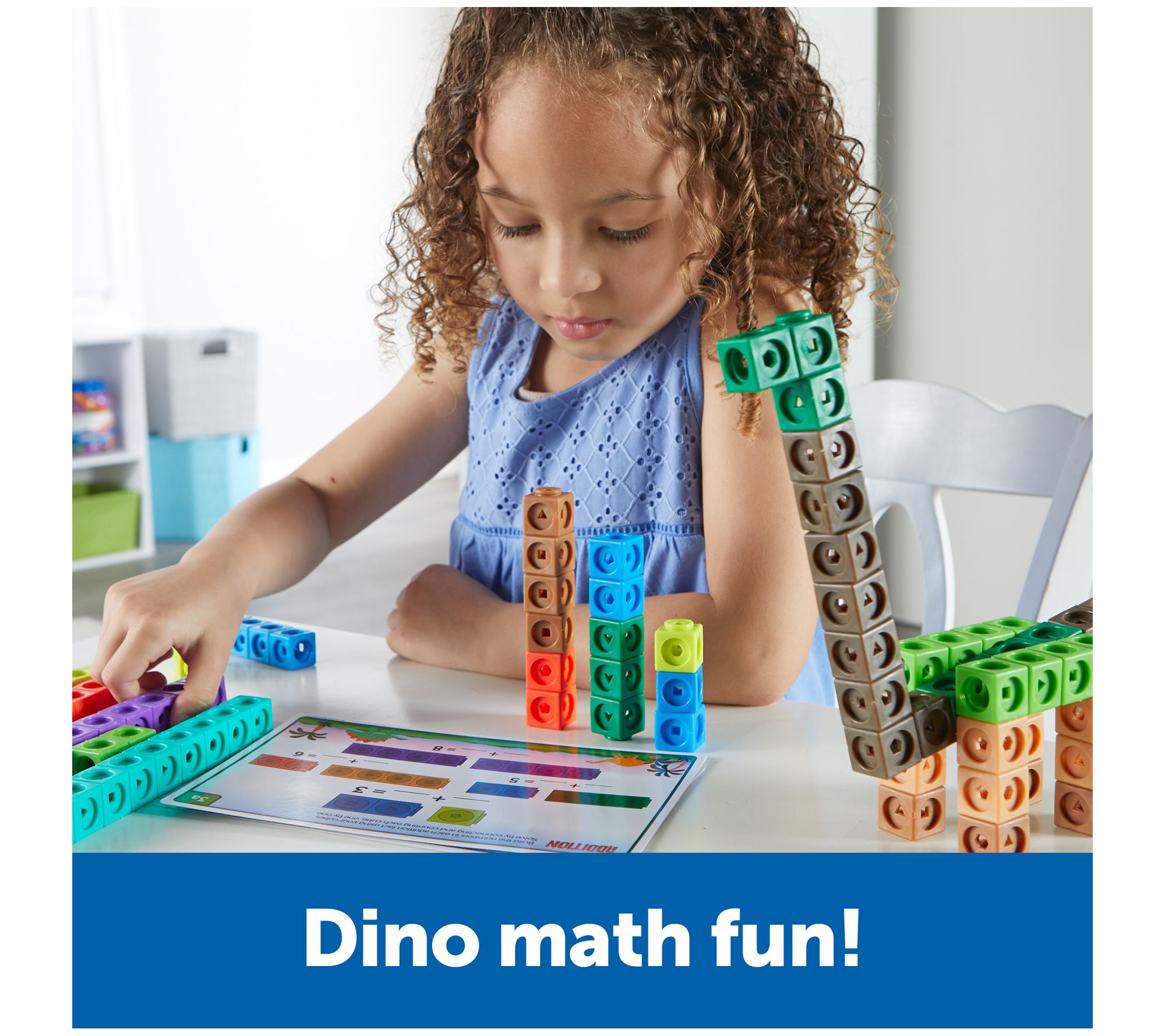 Mathlink® Cubes Dino Time